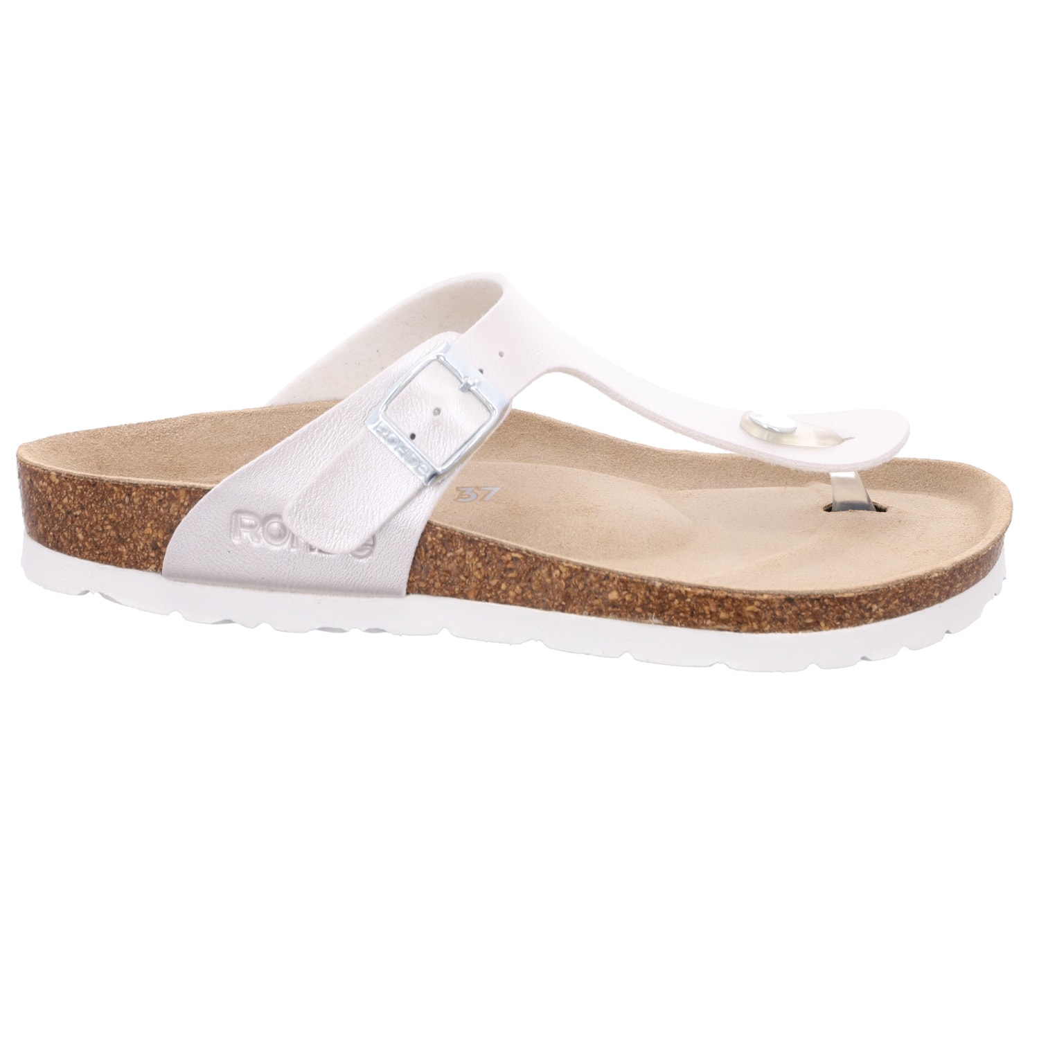Rohde Zehentrenner »ALBA«  Sommerschuh, Strandschuh, Urlaubsschuh mit vorgeformten Fußbett