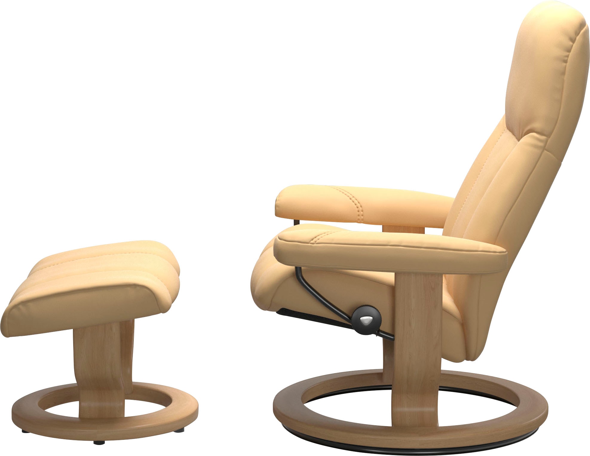 Stressless® Fußhocker »Consul«, mit Classic Base, Gestell Eiche