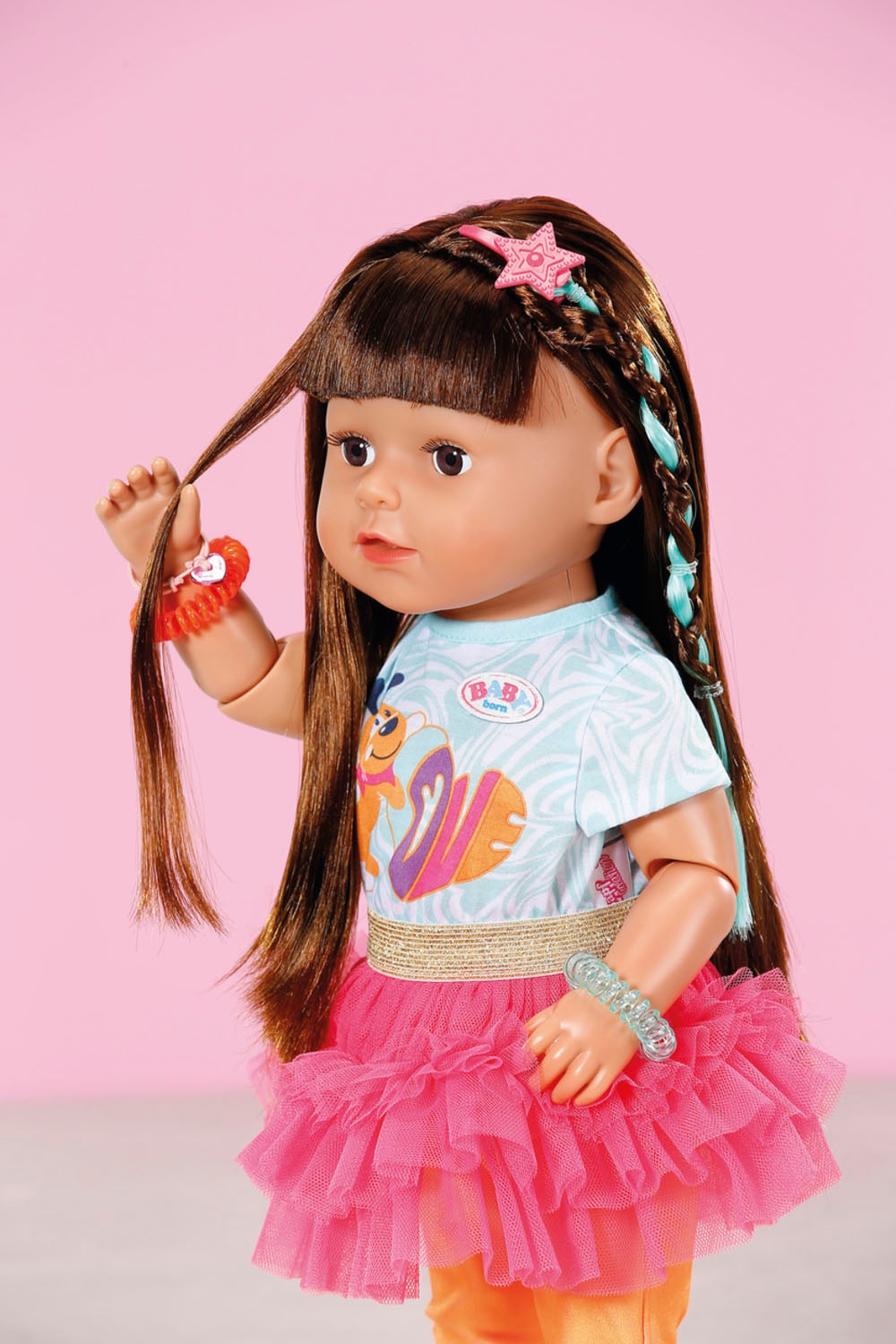 Baby Born Stehpuppe »Style&Play, Sister brünett, 43 cm«