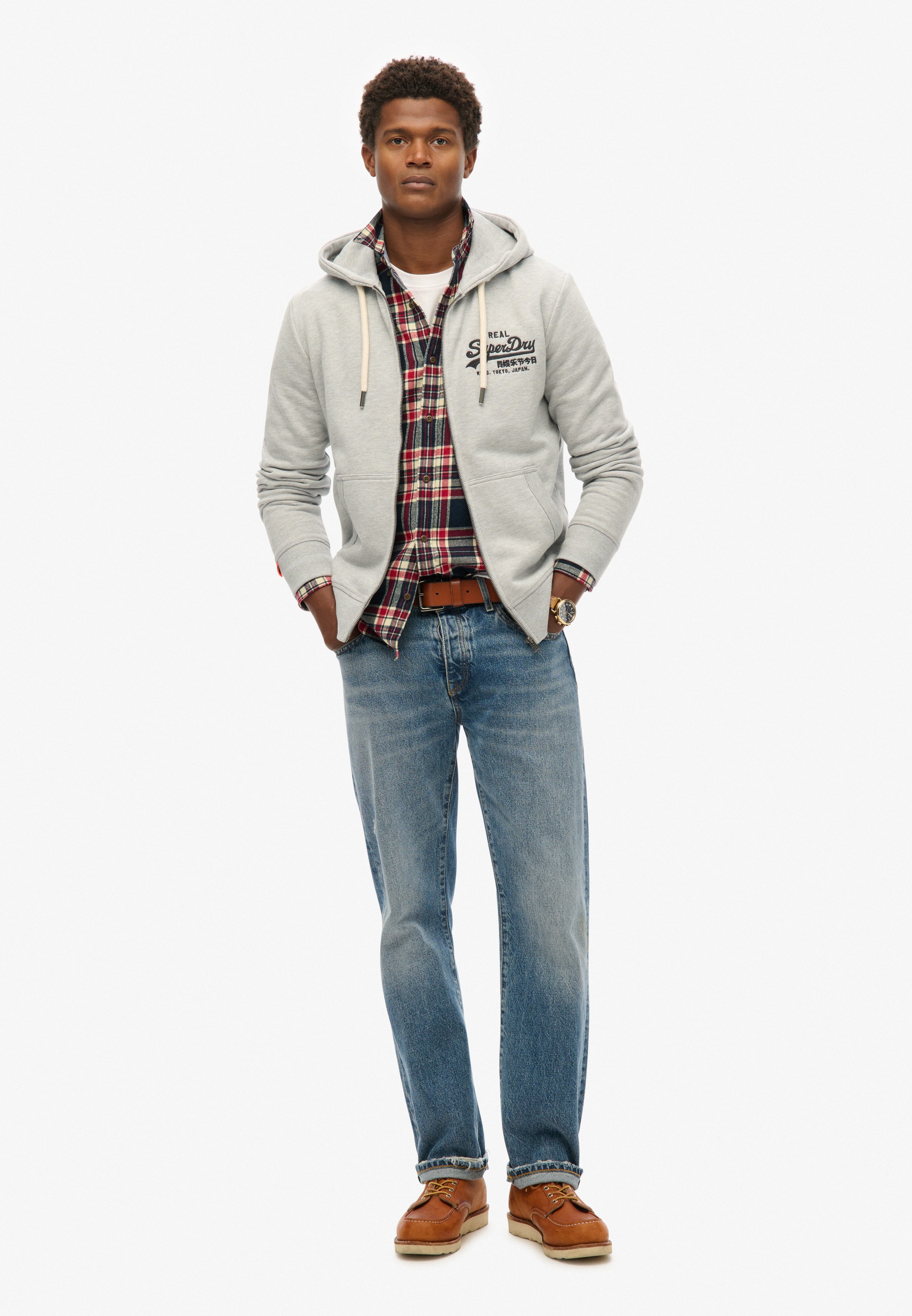 Superdry Kapuzensweatjacke »SD-VL EMBROIDERED ZIPHOOD«