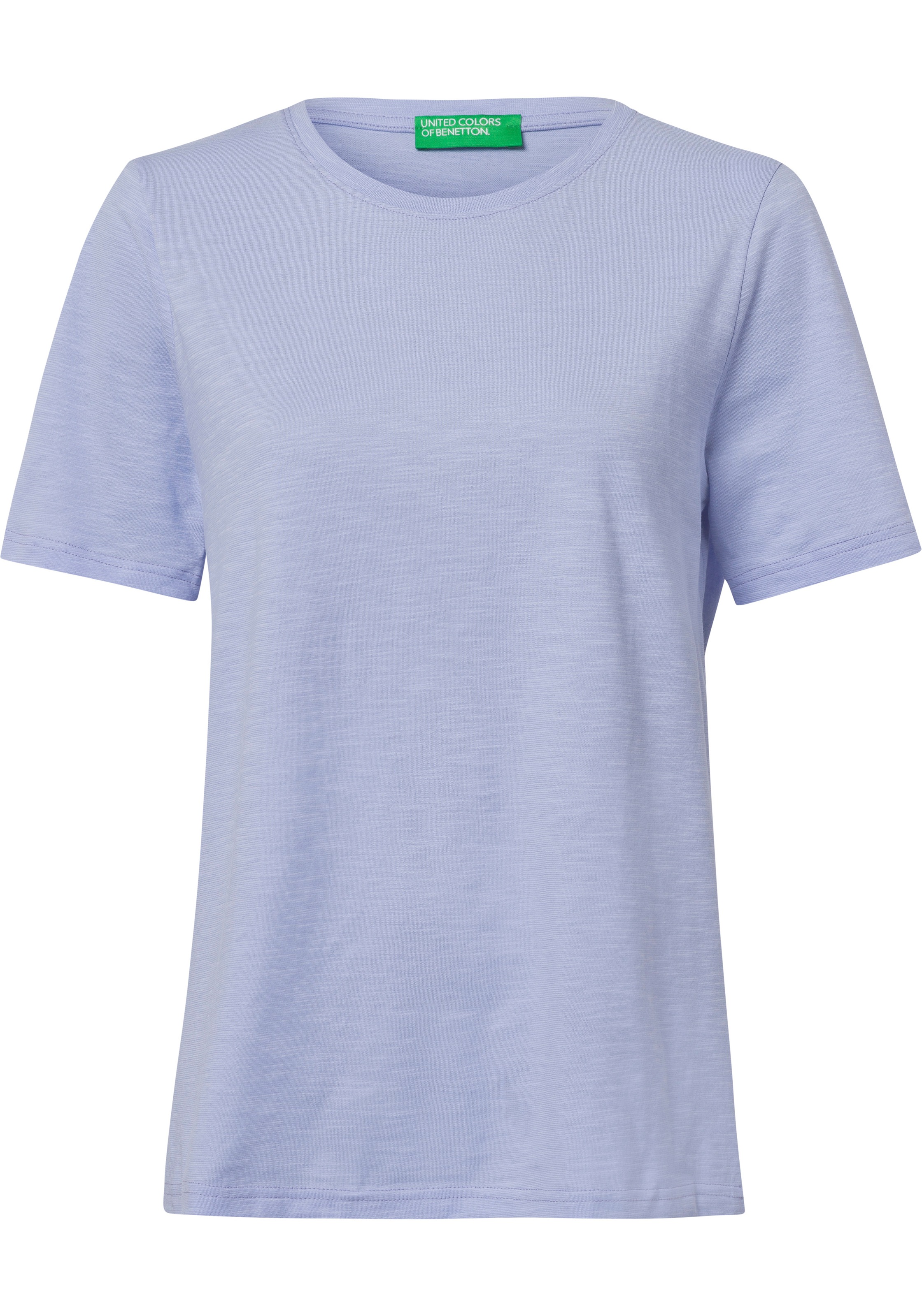 T-Shirt, cleaner Benetton ♕ Basic-Optik United bei Colors in of