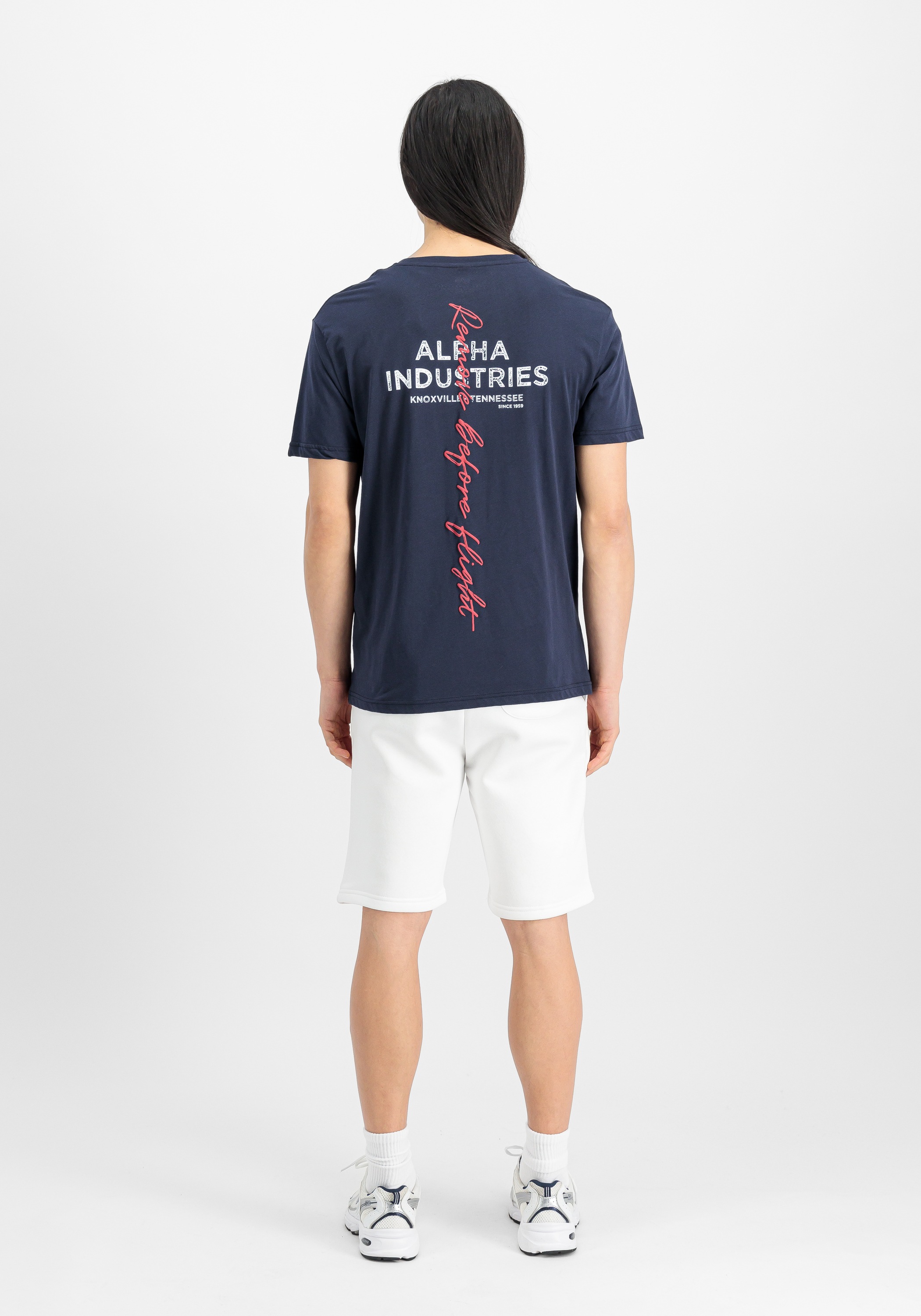 Alpha Industries T-Shirt »Alpha Industries Men - T-Shirts Signature Backprint T-Shirt«