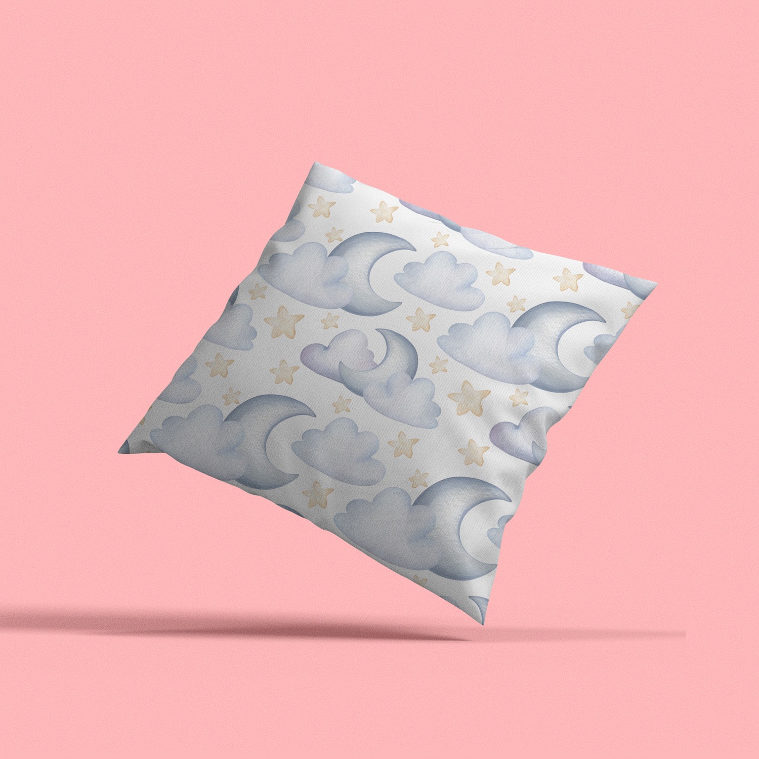 queence Dekokissen »Sternenhimmel«, Kissenhülle mit HD Premium Druck, geruchsneutral, 40x40cm