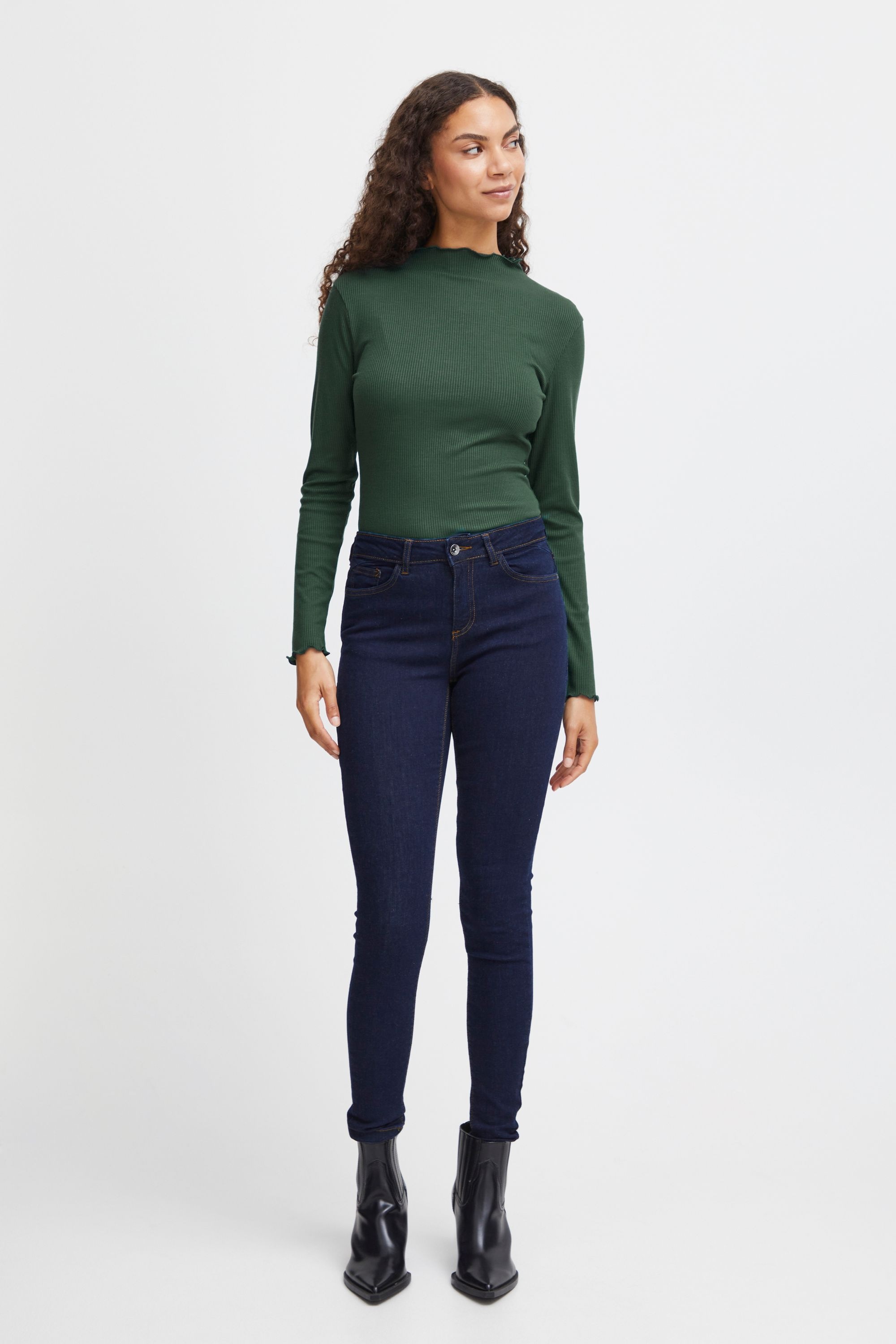 b.young Sweatshirt »Shirttop BYPAPILONE HIGH NECK TSHIRT -«