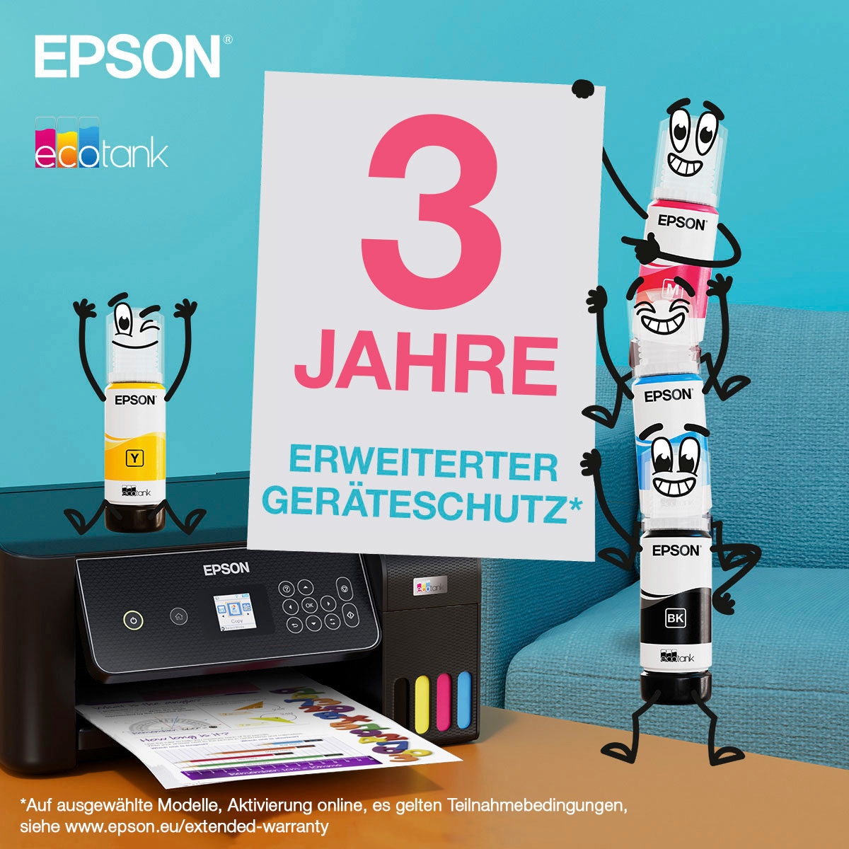 Epson Multifunktionsdrucker »EcoTank ET-2860«