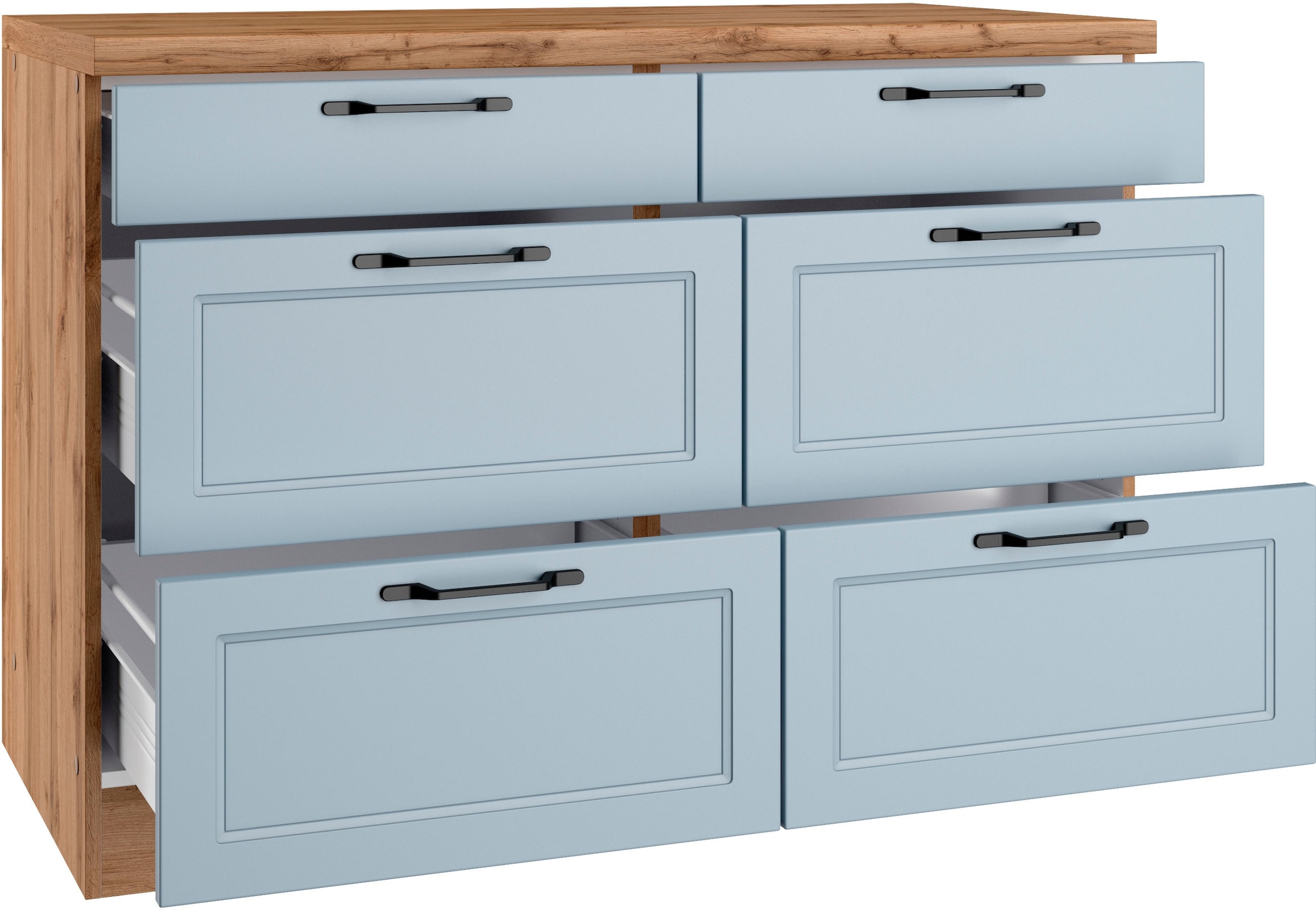 KOCHSTATION Unterschrank »KS-Lana« Breite 120 cm