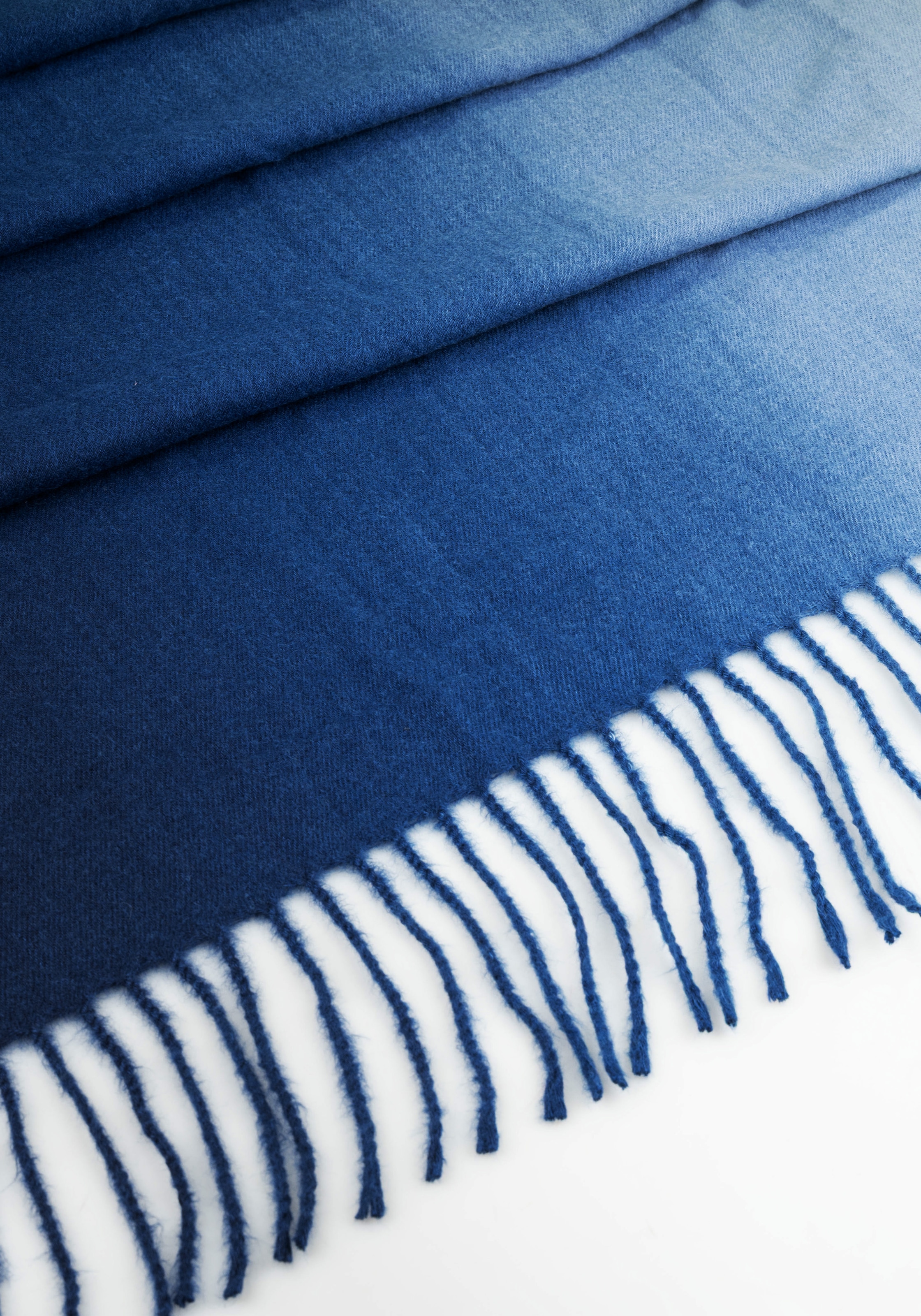 Capelli New York Modeschal mit Fransen, Farbverlauf, wärmend