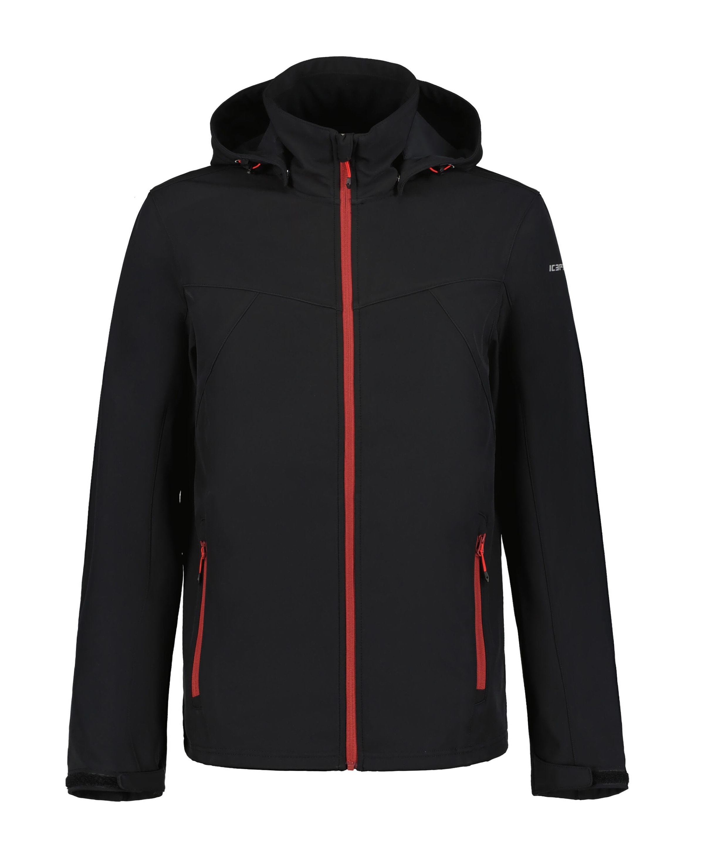 Icepeak Softshelljacke »BRIMFIELD«, (1 St.), mit Kapuze, mit dezenten Logoschriftzügen