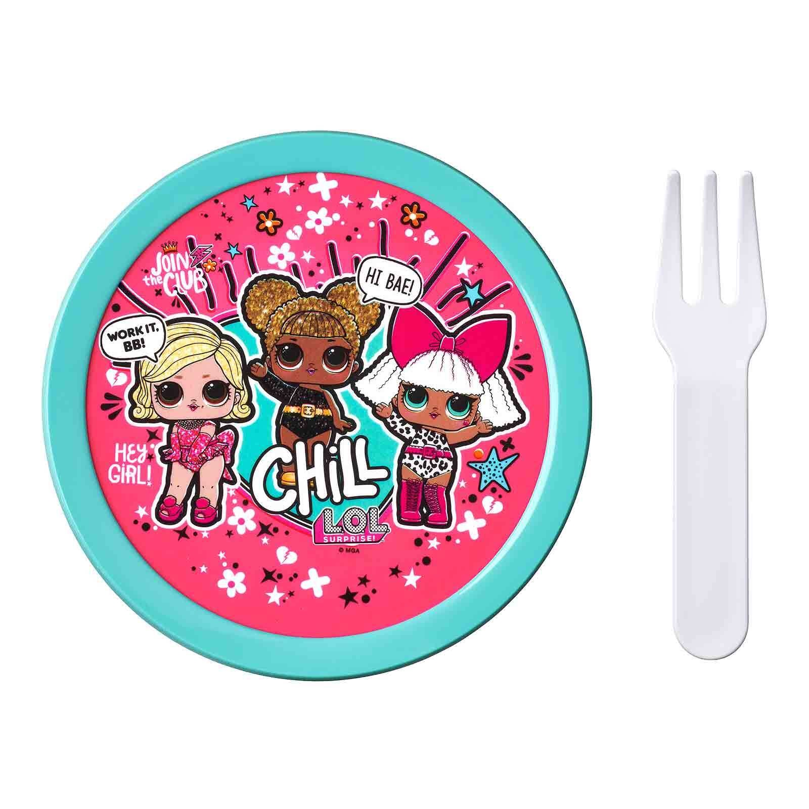 Mepal Lunchbox »Fruchtbox mit Gabel Campus 300 ml«, (1 tlg.)