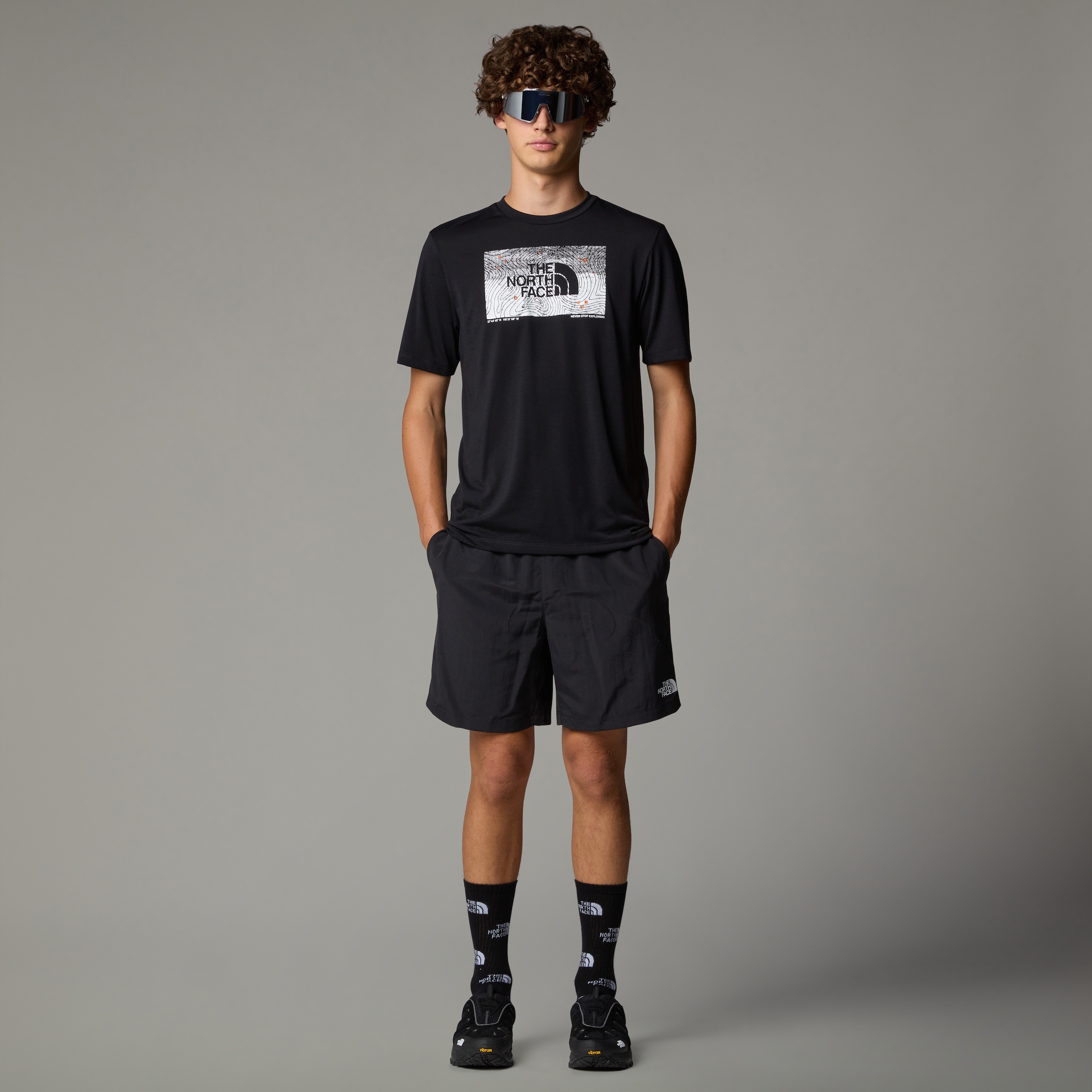 The North Face T-Shirt »Foundation Abstract Graphic T-Shirt für Herren«