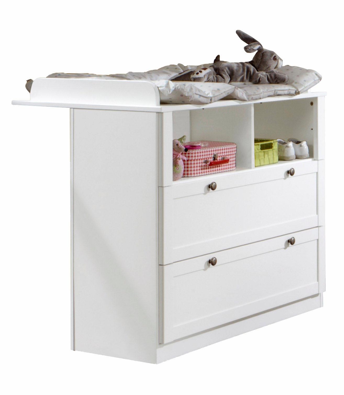 Wimex Babyzimmer-Komplettset »Helsingborg«, (Set, 3 tlg.), Bett + Wickelkommode + 2 trg. Schrank