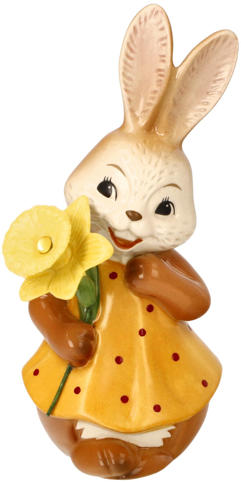 mit gedacht!«, Hasenmädchen Goebel Dich Sammelfigur, bestellen an Osterhase bequem »Hab Osterglocke