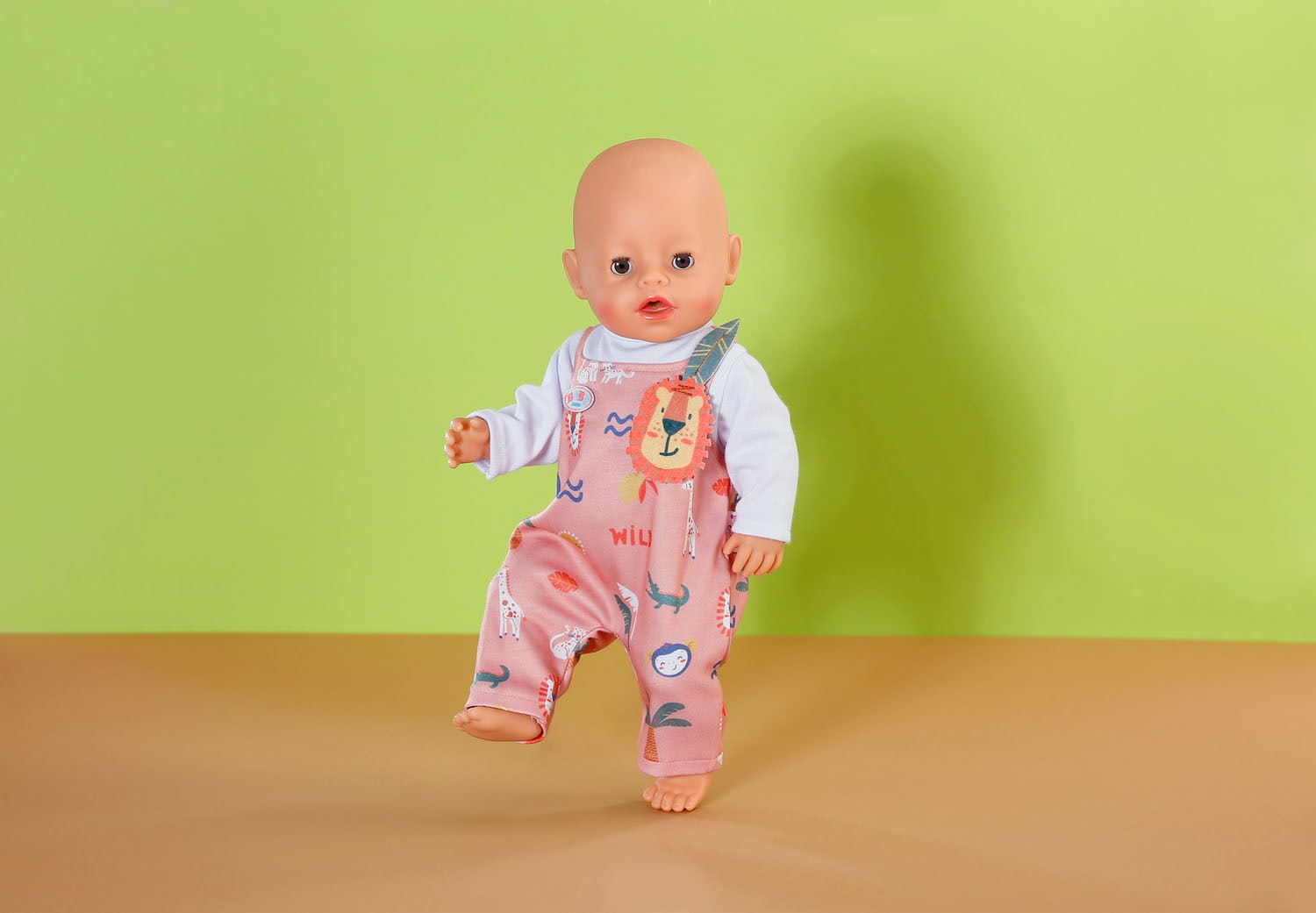 Baby Born Puppenkleidung »Dschungel Strampler, 43 cm«, mit Kleiderbügel
