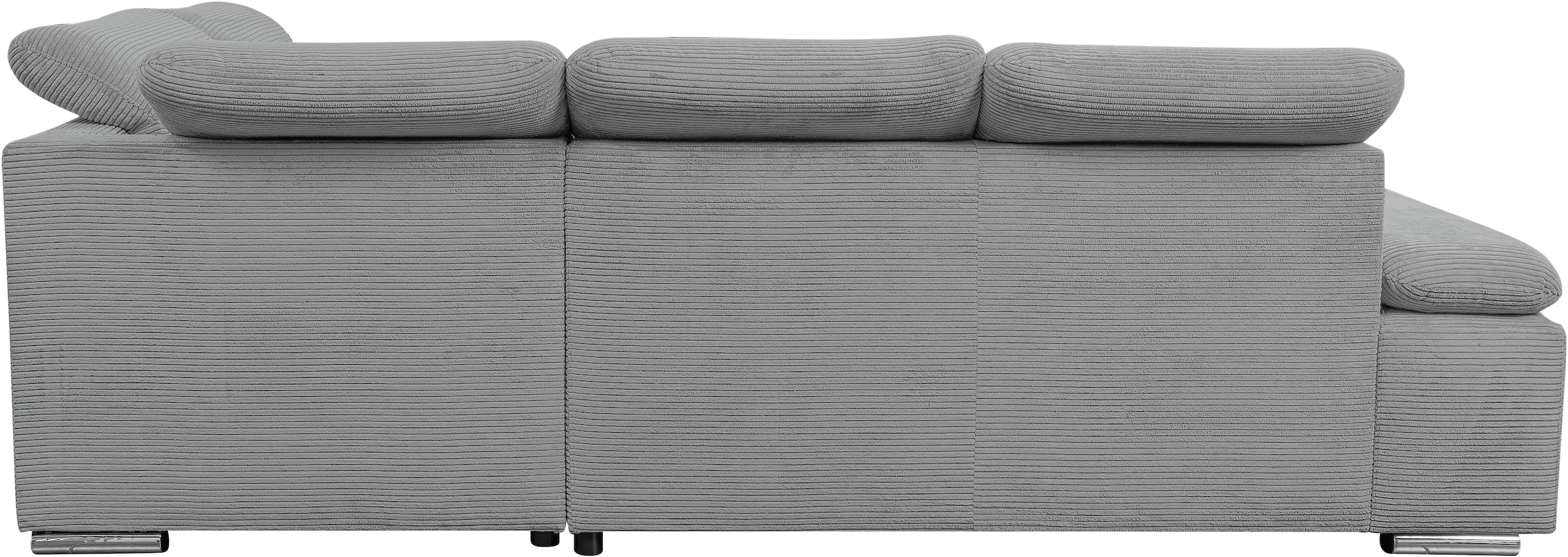 WERK2 Ecksofa »Memo Alicante« Schlafsofa mit Bettkasten & verstellbaren Kopfstützen.