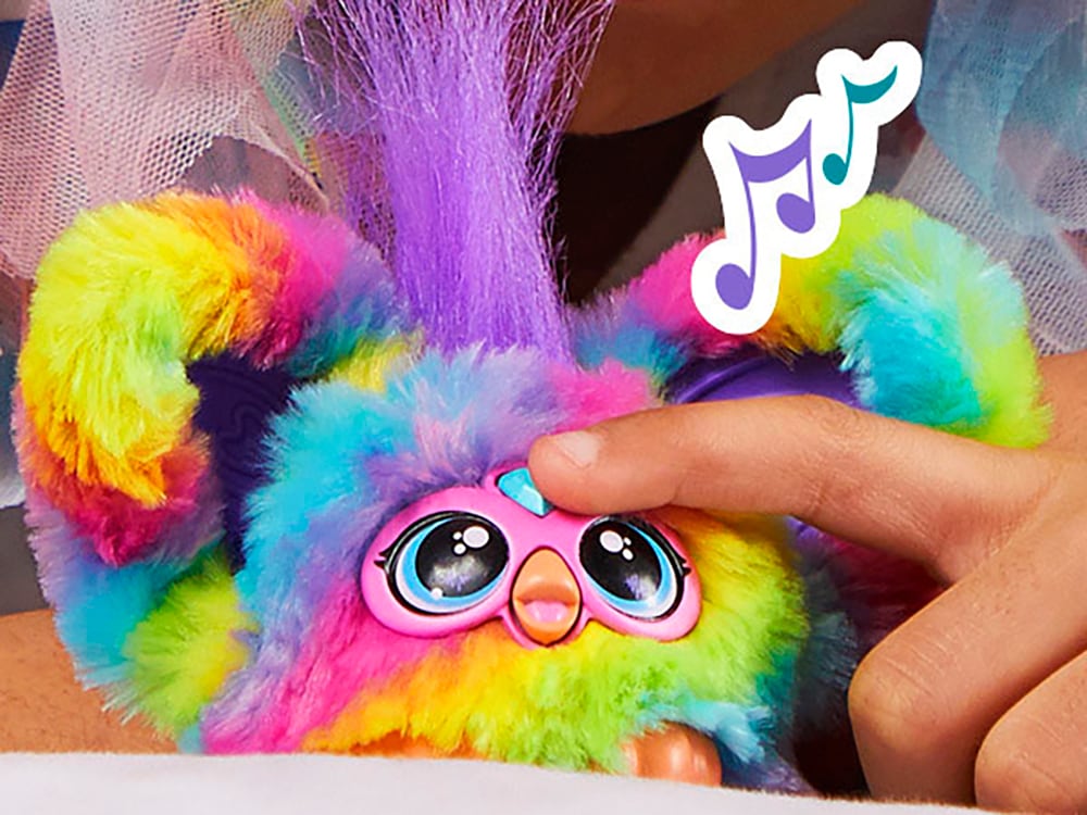 Hasbro Plüschfigur »Furby, Furblets Ray-Vee«, mit Sound