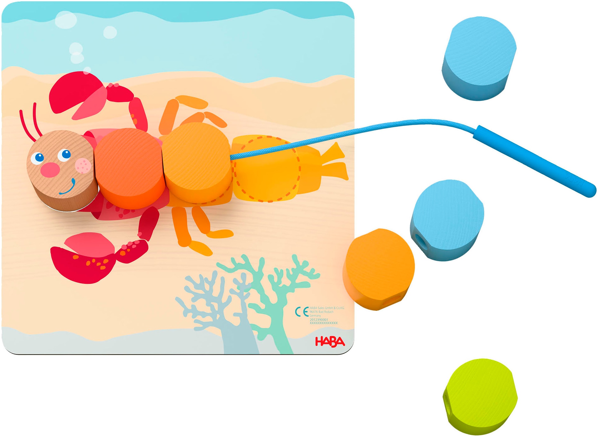 Haba Motorikschleife »Holztiere«