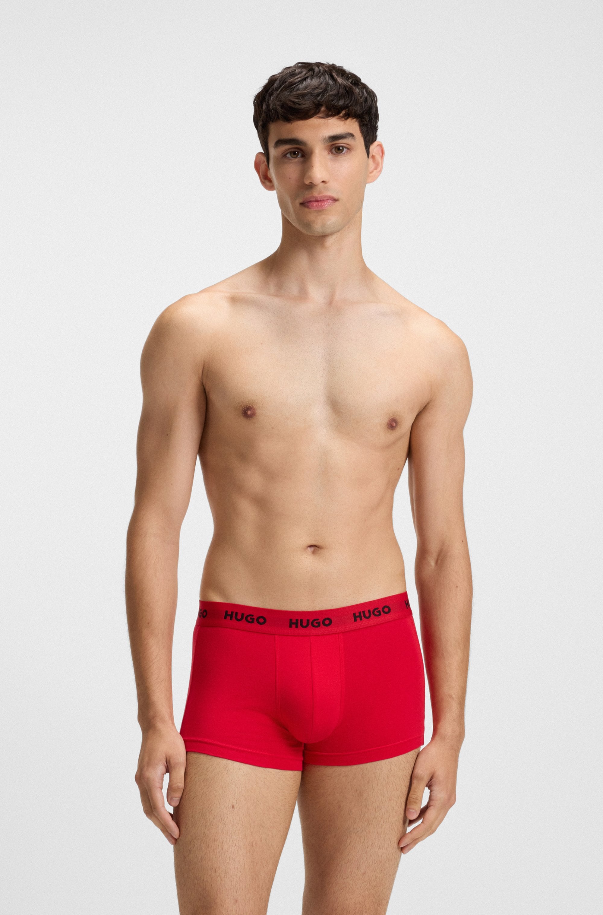 HUGO Underwear Trunk »TRUNK TRIPLET PACK« Packung, 3er Pack, 