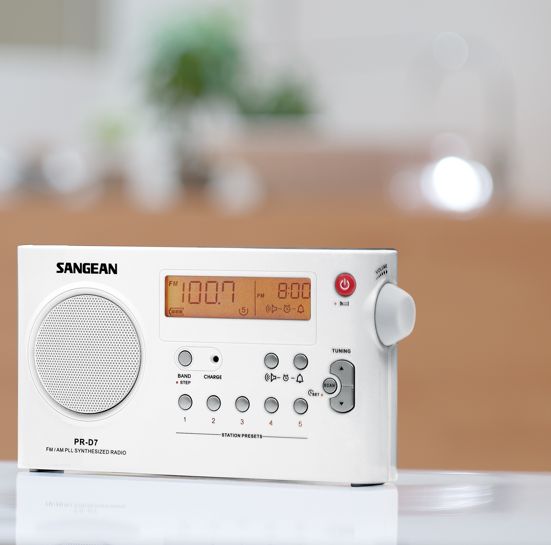 Sangean Radio »PR-D7«, (FM-Tuner-AM-Tuner), Sleep-Timer, Lautsprecher