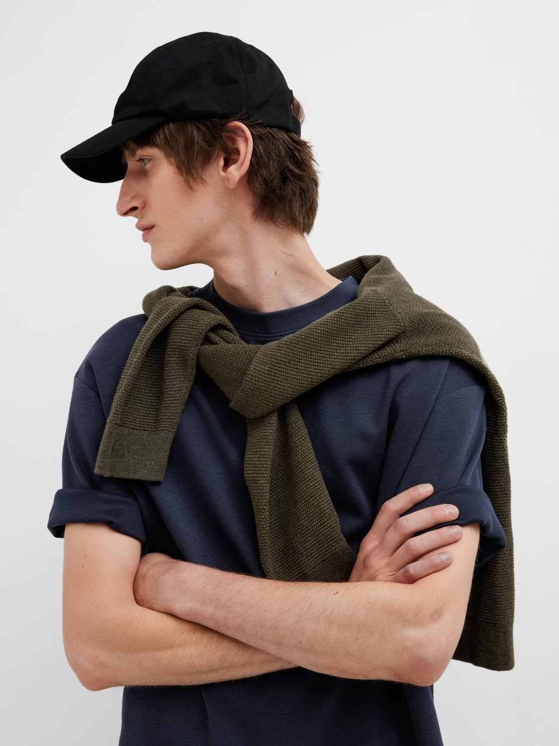 SELECTED HOMME Rundhalsshirt »SLHLOOSEOSCAR SS O-NECK TEE NOOS«