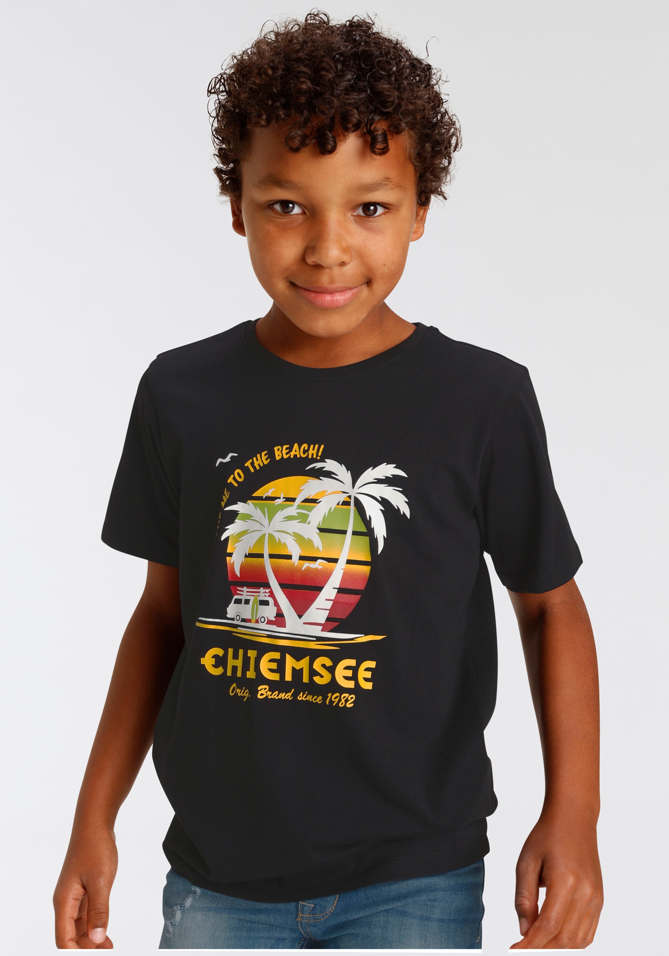 »Palmenprint« Chiemsee bei T-Shirt