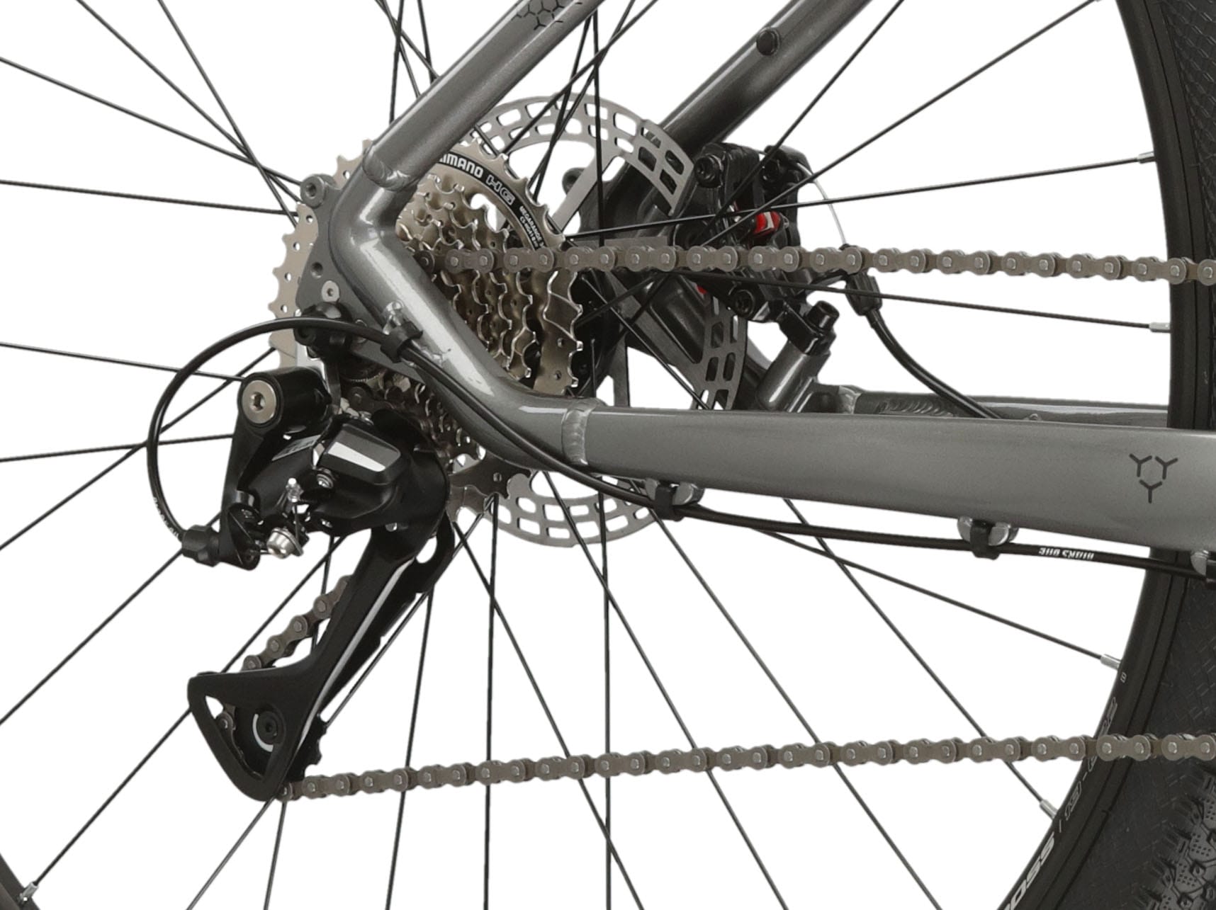 Kross Mountainbike »KROSS MTB Hardtail Hexagon 3.0 29" grau«, 16 Gang, Shimano, ACERA M3020 Schaltwerk, Kettenschaltung