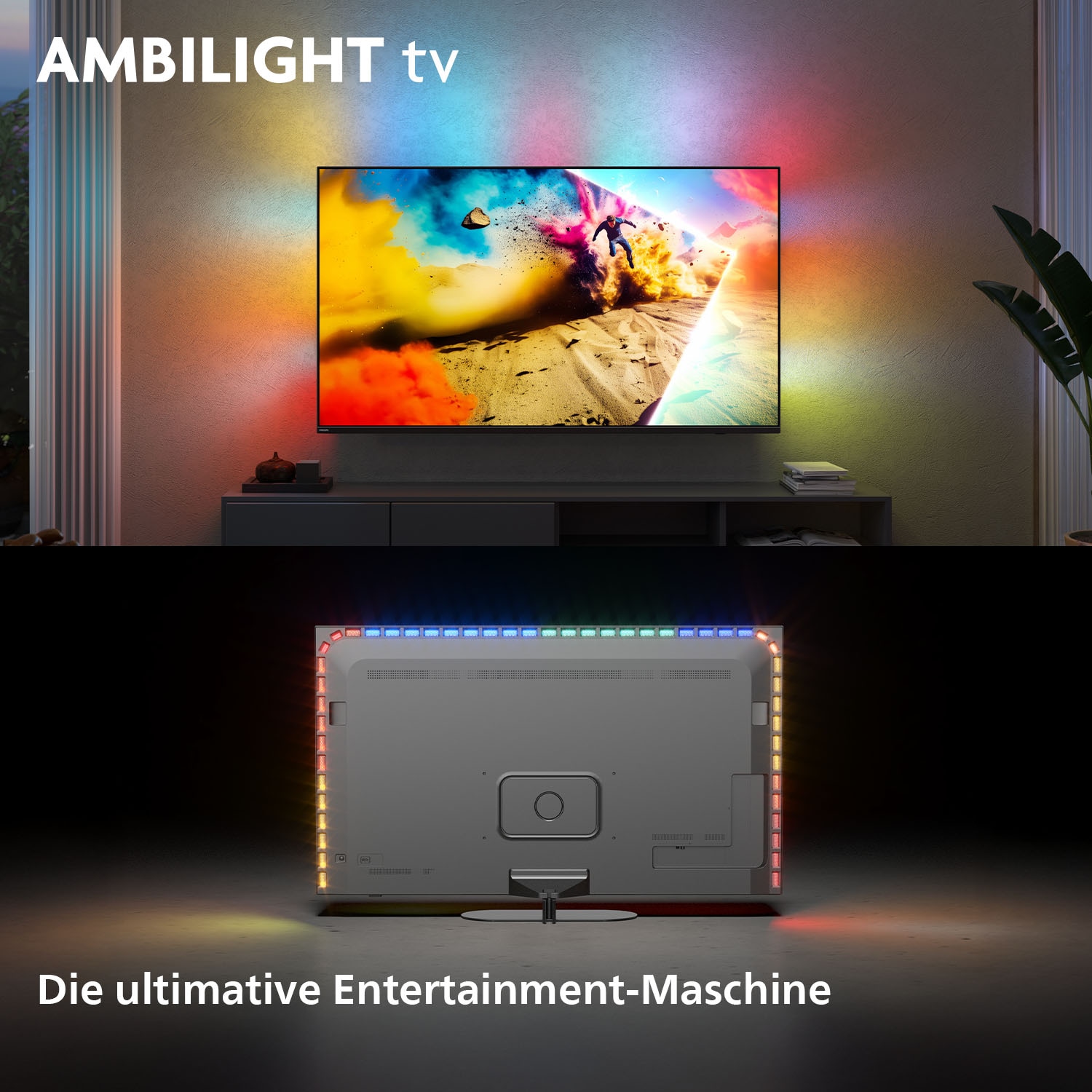 Philips LED-Fernseher »65MLED950/12«, 4K Ultra HD, Smart-TV