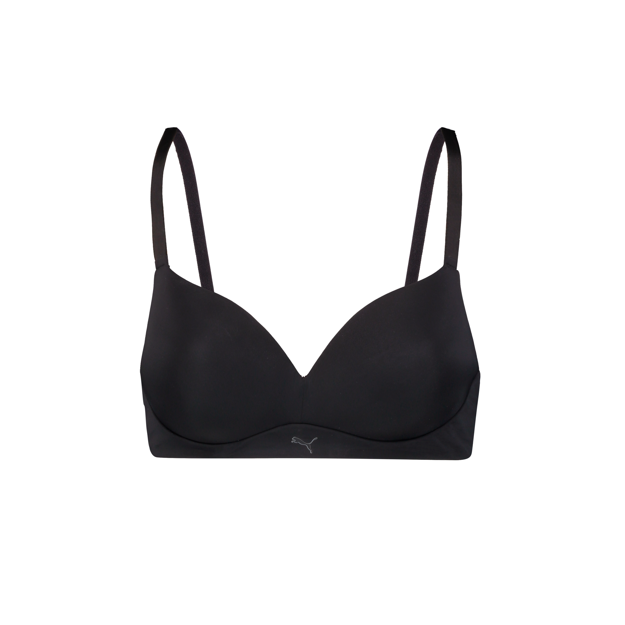 PUMA Bügelloser BH »PUMA WOMEN SOFT PADDED BRA«, Weiche Wattierung, Vorgeformte Körbchen