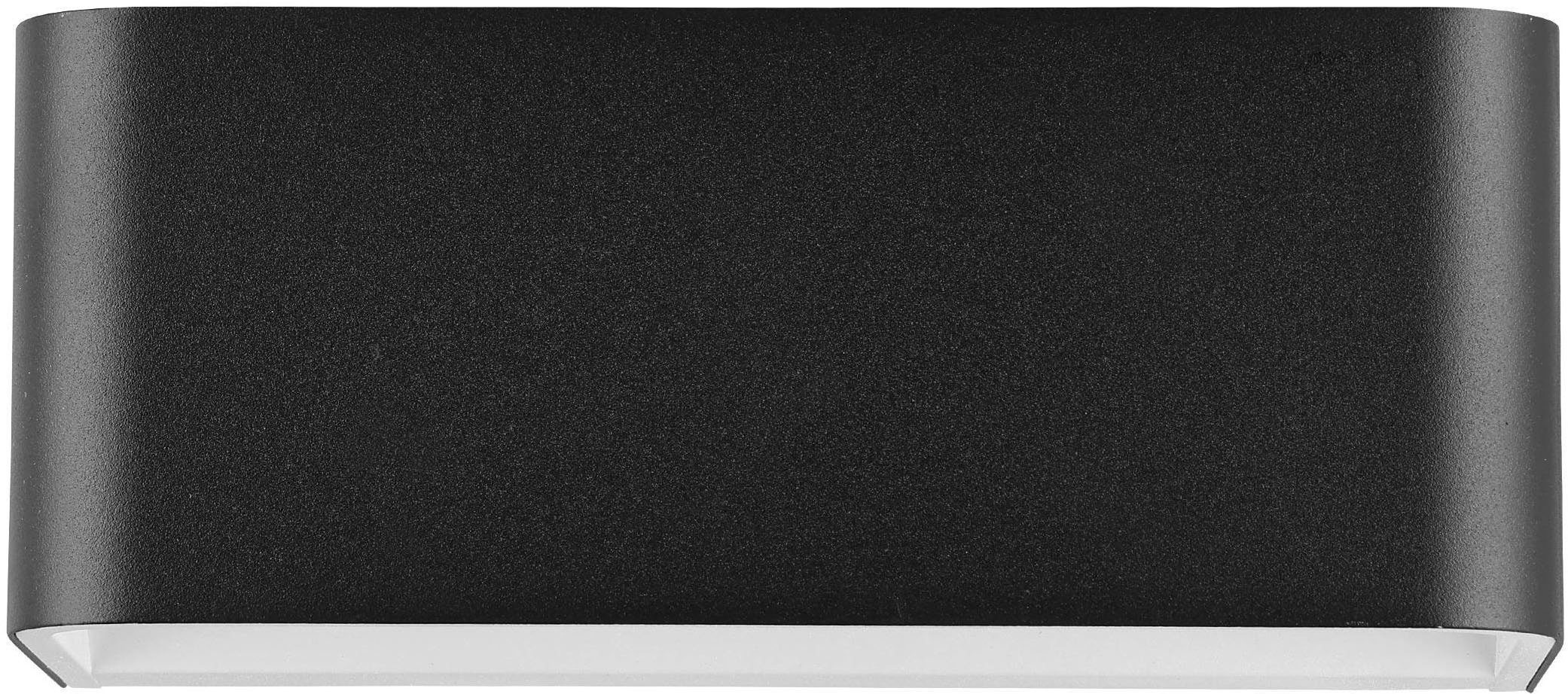 EGLO Wandleuchte »Sania 4 Wandlampe, Wandspot, Aluminium, Up and Down Leuchte, Flurlampe« LED-Modul 1 Stk. Warmweiß Wand-/Deckenleuchte - L20 x H8 x AL9 cm - schwarz, weiß - 10W inkl.