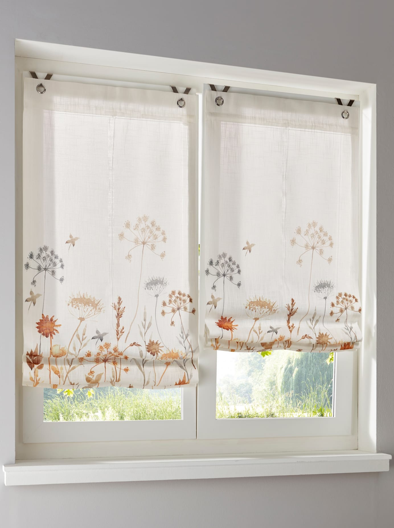 heine home Raffrollo mit Ösen