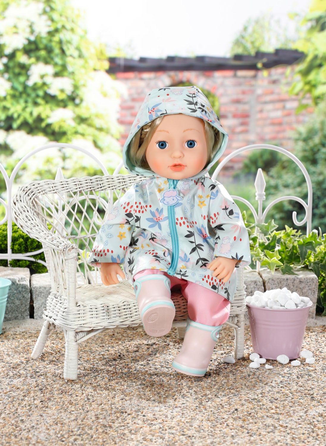 Baby Annabell Puppenkleidung »Deluxe Regen Set, 43 cm«
