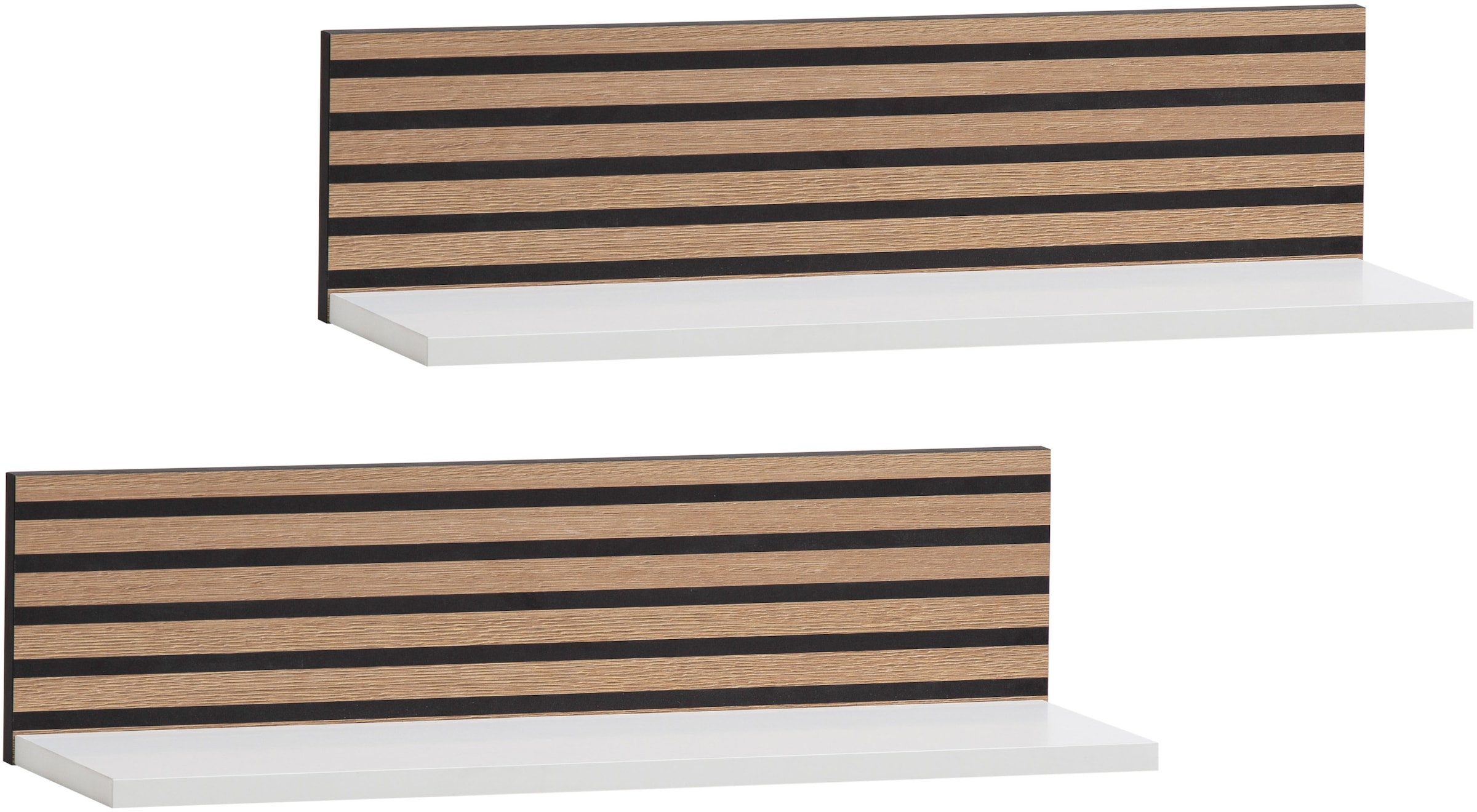 Tchibo - 2 Regale »Ryker« - 60x17,3x15,7cm - weiß -