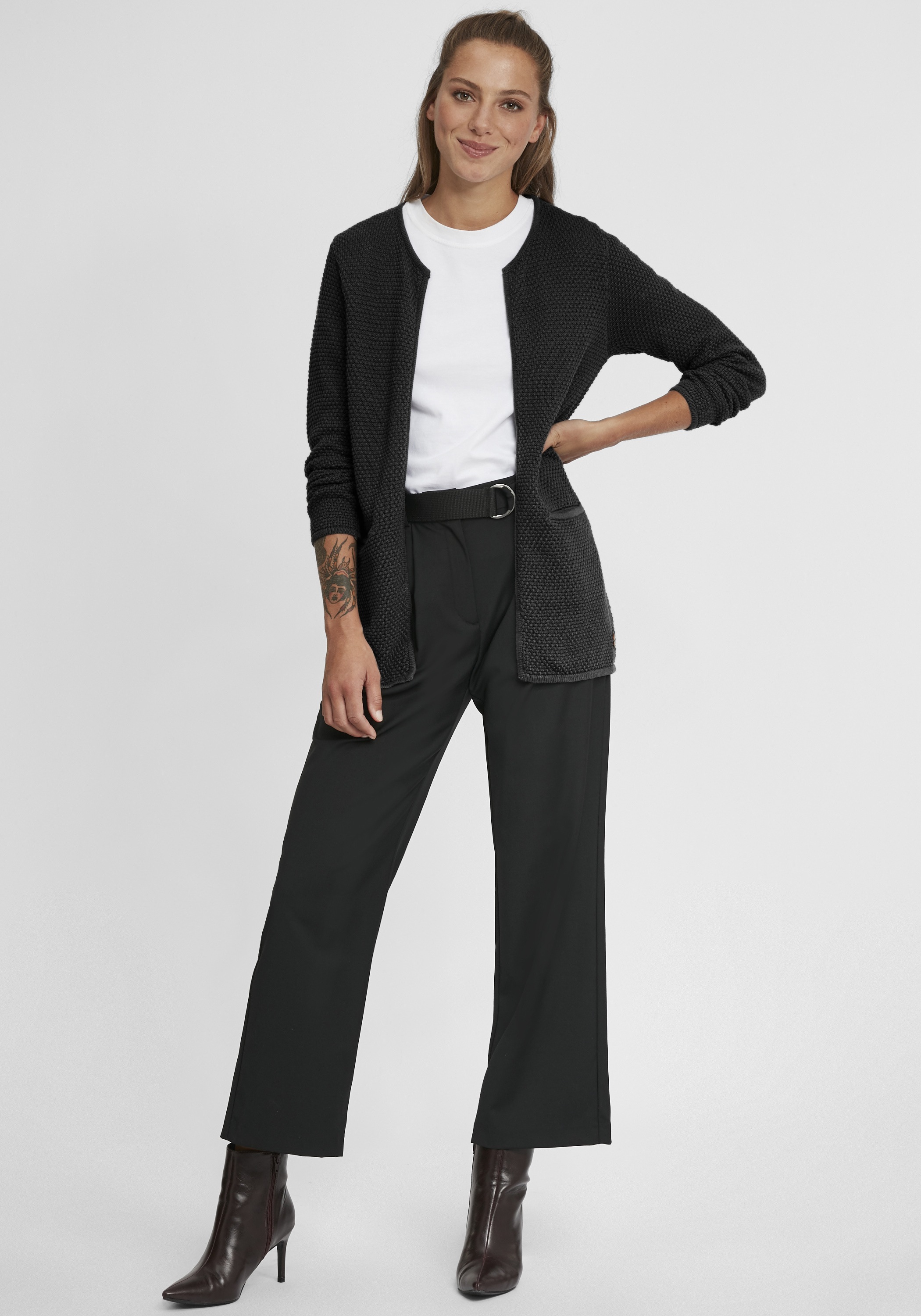 OXMO Strickjacke »Strickjacke OXHilda«