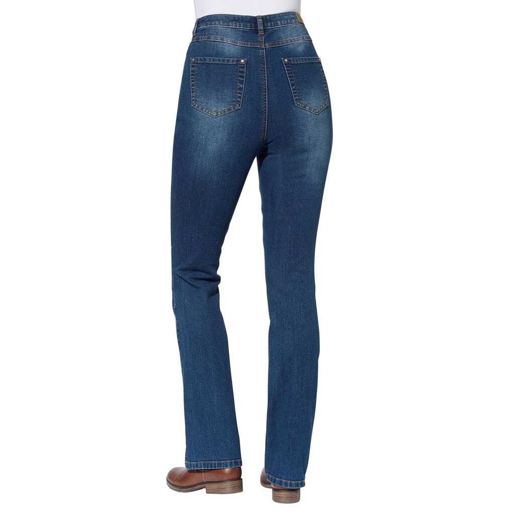 Casual Looks Bootcut-Jeans, (1 tlg.)