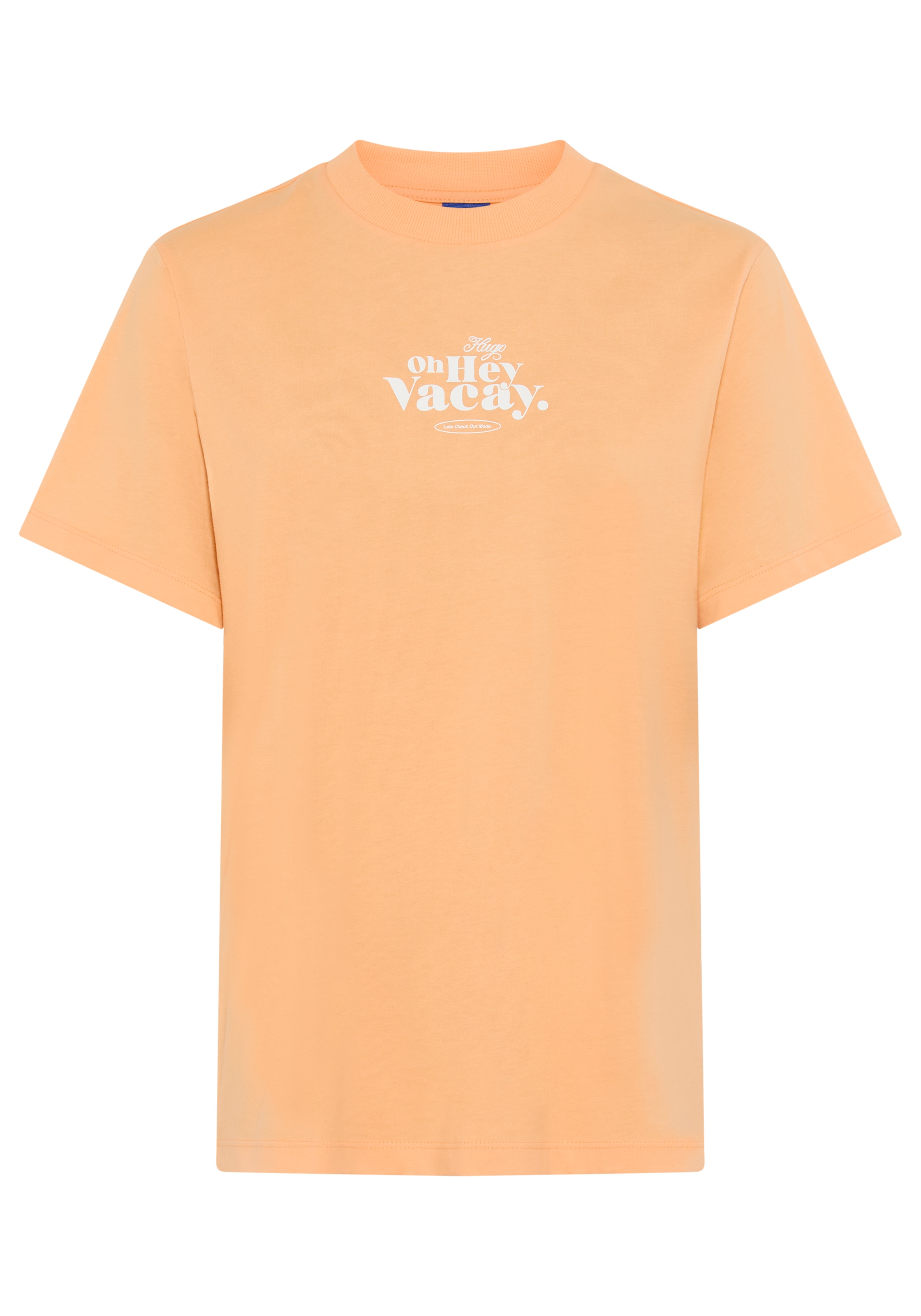 HUGO Blue T-Shirt »Vintage Tee« mit Rundhals, bedruckt