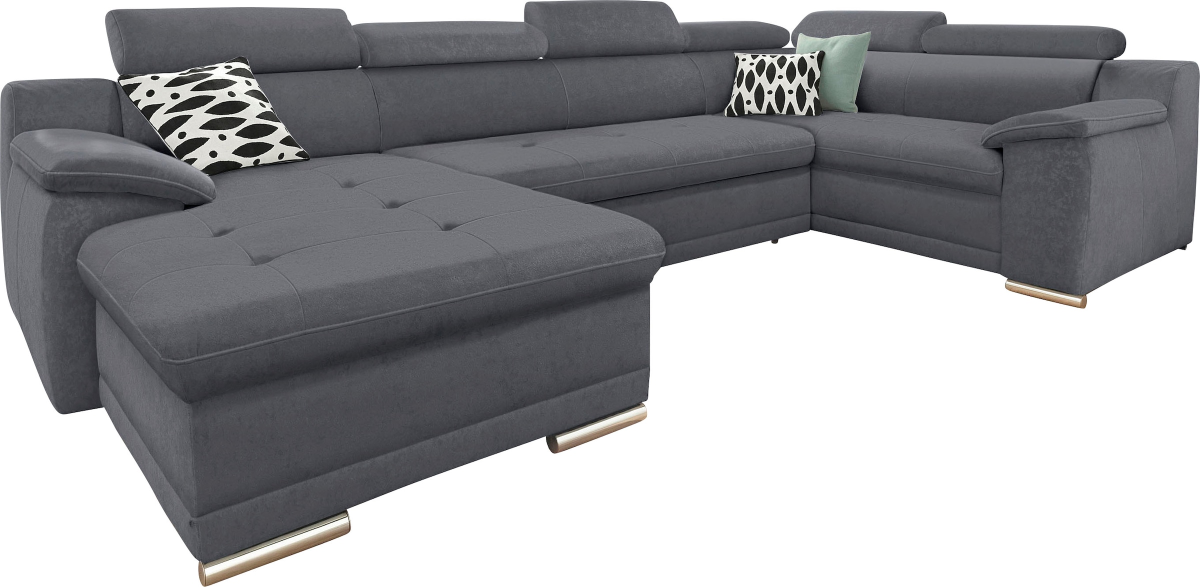 sit&more Wohnlandschaft Andiamo, mit Kopfteilverstellung, wahlweise mit Bettfunktion