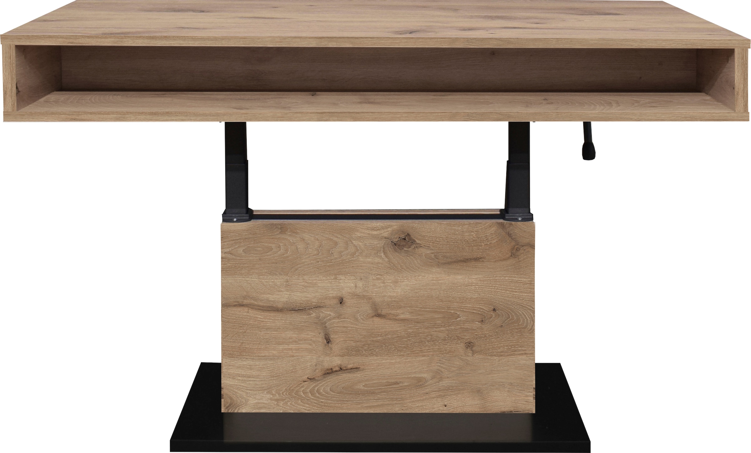 Mäusbacher Couchtisch »Lift Couchtisch«, höhenverstellbar von 59-78 cm, Breite 110 cm, Metallgestell