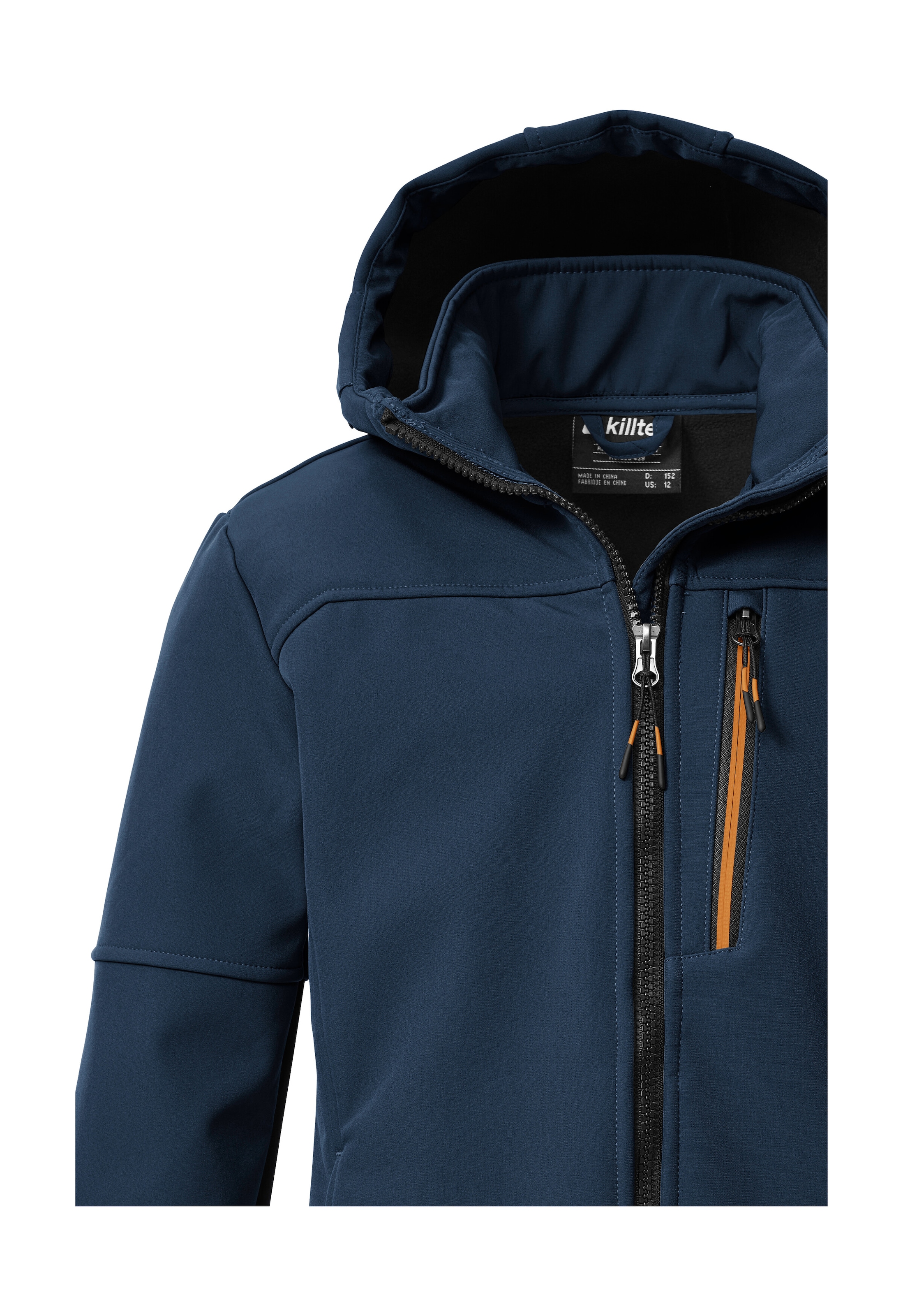 Killtec Softshelljacke »KOW 226 BYS SFTSHLL JCKT« Wind- und wasserabweisende Kinder-Softshelljacke, Fleece, Reflektoren