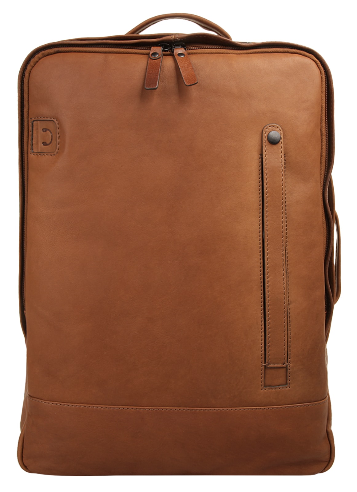 Notebookrucksack, echt Leder