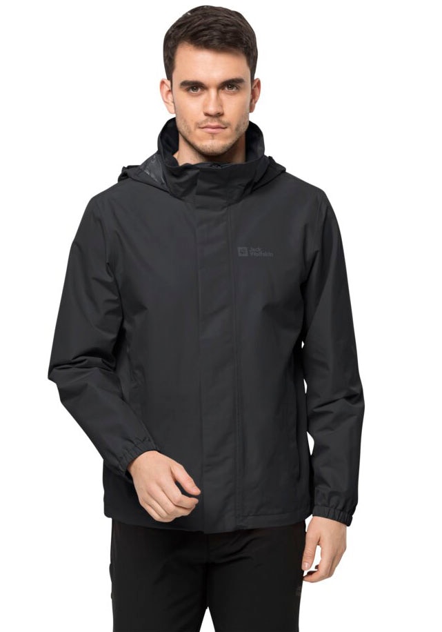 Jack Wolfskin Funktionsjacke »STORMY POINT 2L JKT M«, mit Kapuze, Wasserabweisend & Winddicht & Atmungsaktiv