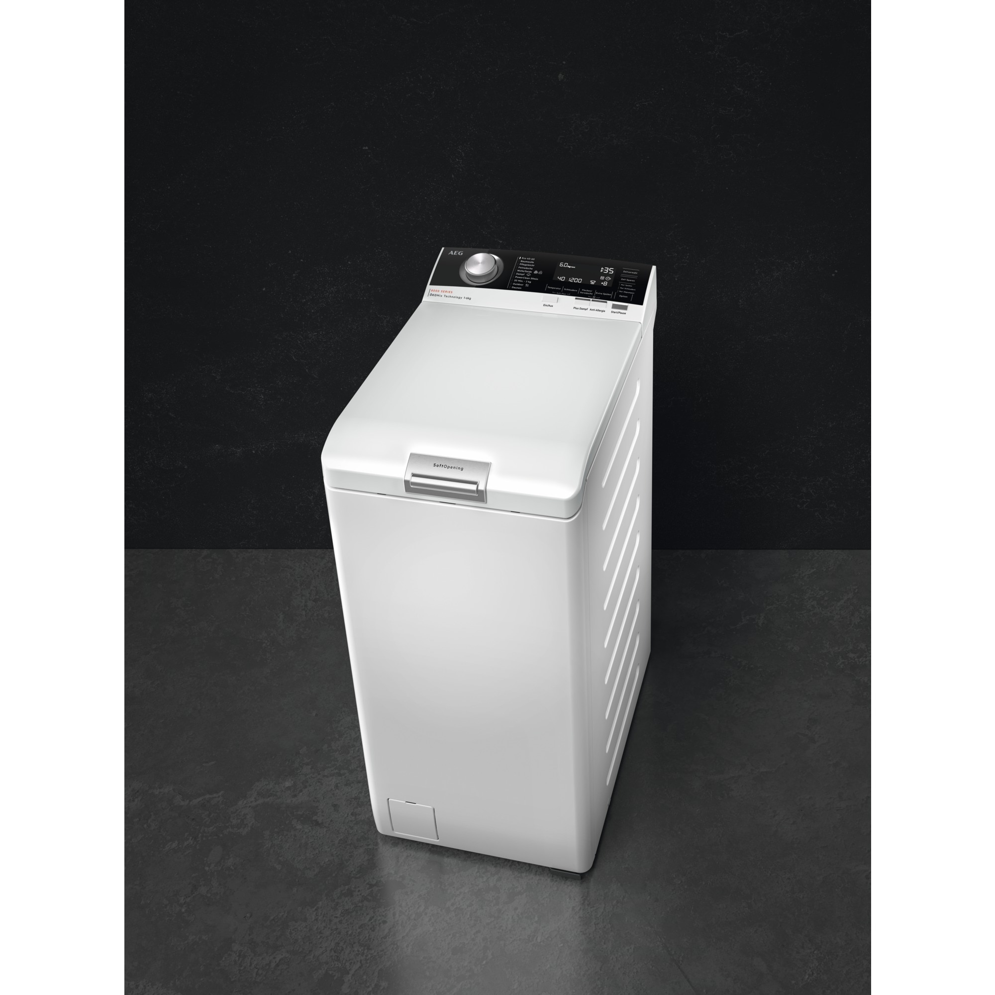 AEG Waschmaschine Toplader 8000 PowerCare® »LTR8A80370« 6 kg 1300 U/min PowerClean: Vollständige Fleckenentfernung in 59 Min. bei nur 30 °C