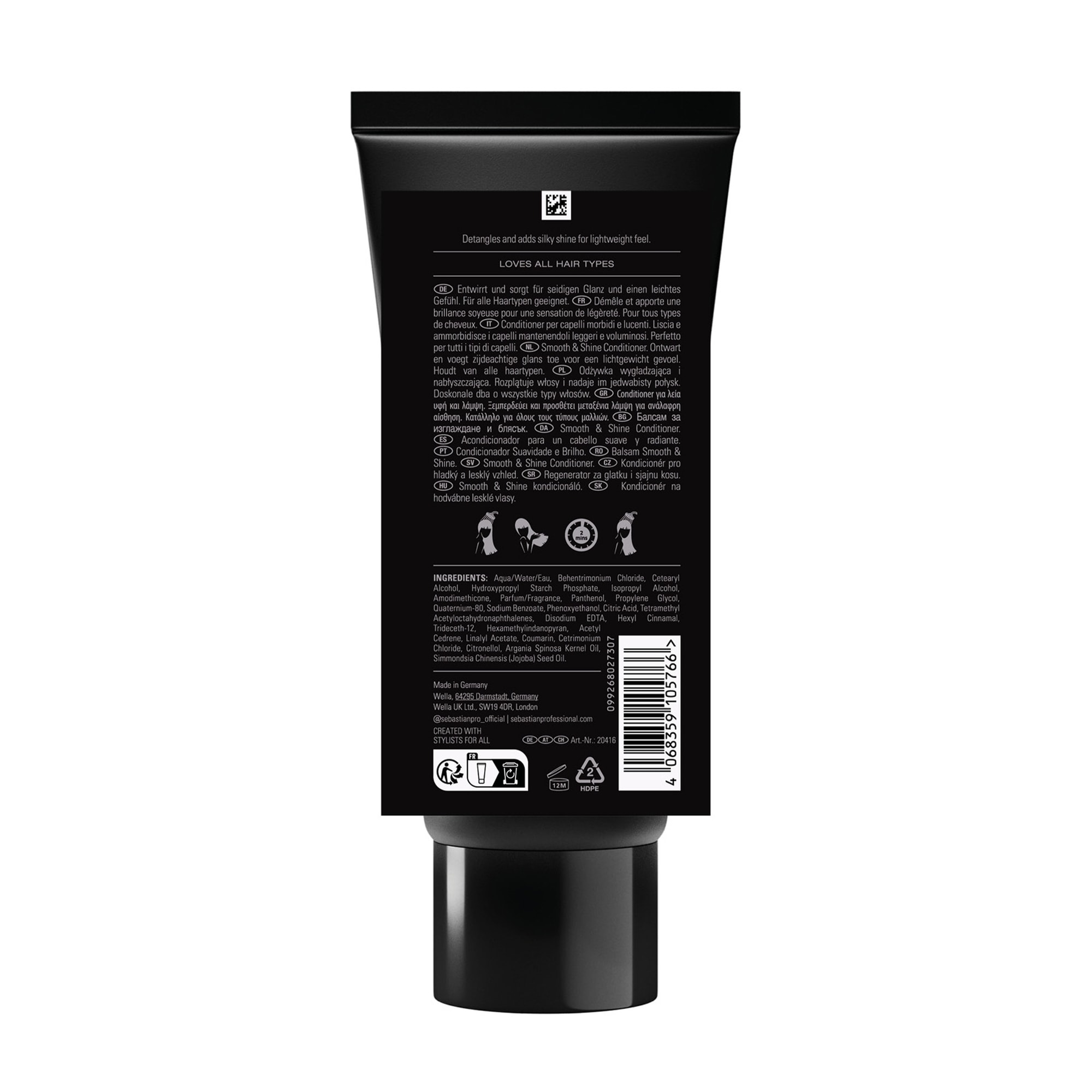 Sebastian Professional Haarspülung »Dark Oil Conditioner« für geschädigtes, glanzloses, trockenes und widerspenstiges Haar