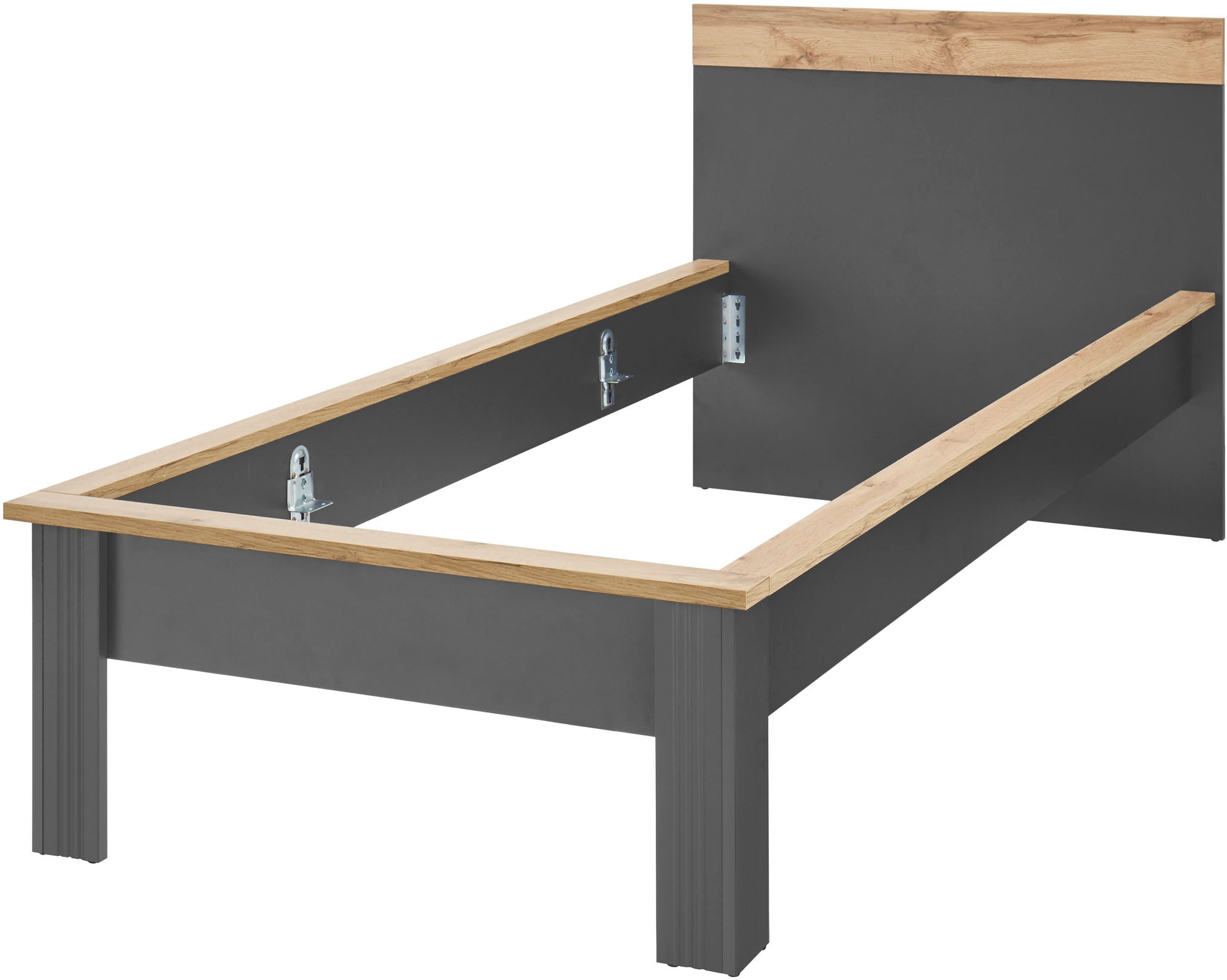 OTTO home Schlafzimmer-Set »Westminster« Bett Breite Liegefläche 90 oder 140cm und 1 Nachtkommode