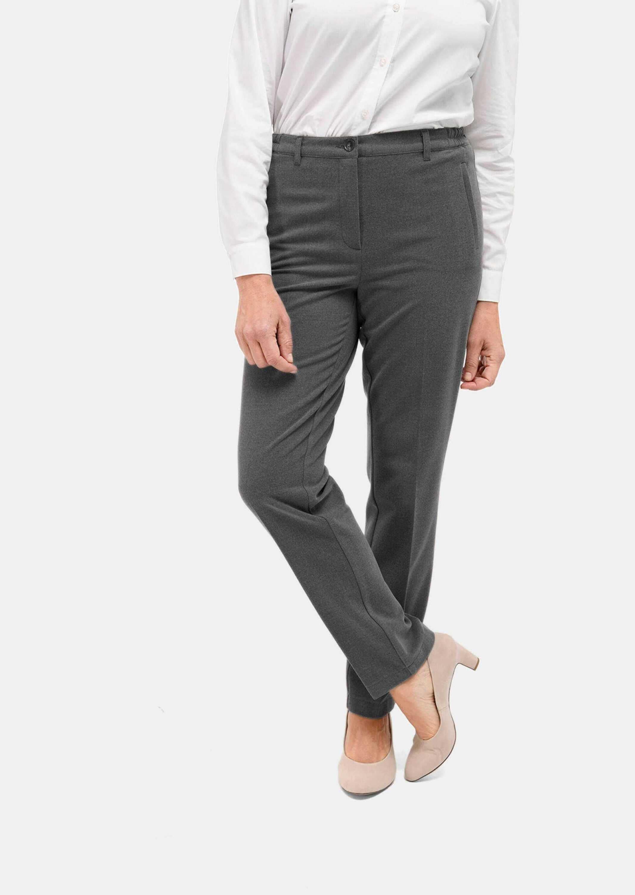 GOLDNER 2-in-1-Hose »Flanellhose CARLA Angenehm weiche Flanell-Hose CARLA«