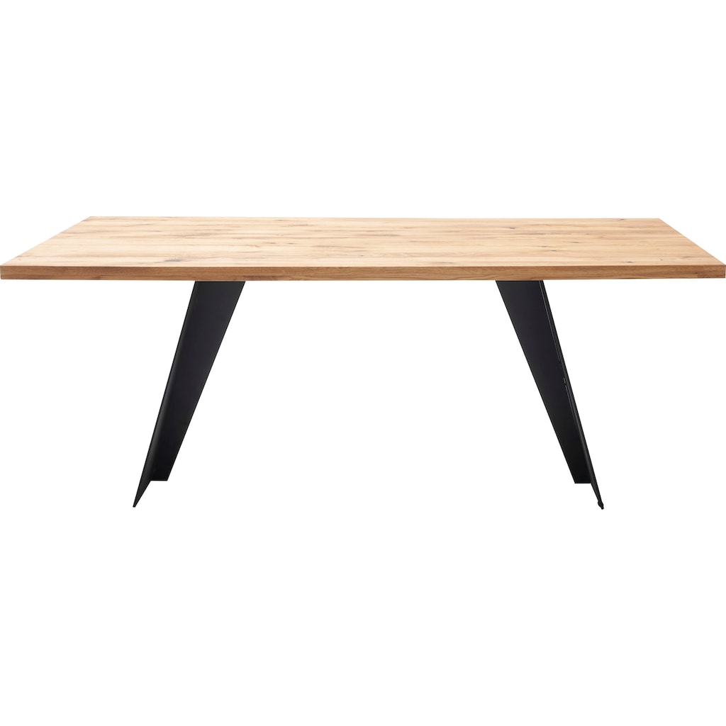 MCA furniture Esstisch »Goa«, Massivholz Tisch, Esstisch in Wildeiche Massiv FSC-Zertifiziert