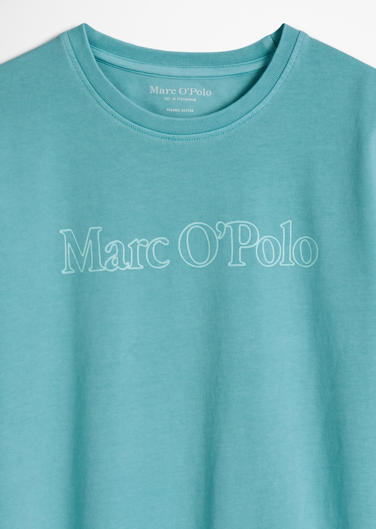 Marc O'Polo Junior Jerseykleid Ohne Taschen für Mädchen, gerade geschnitten, mit coolem Brustprint