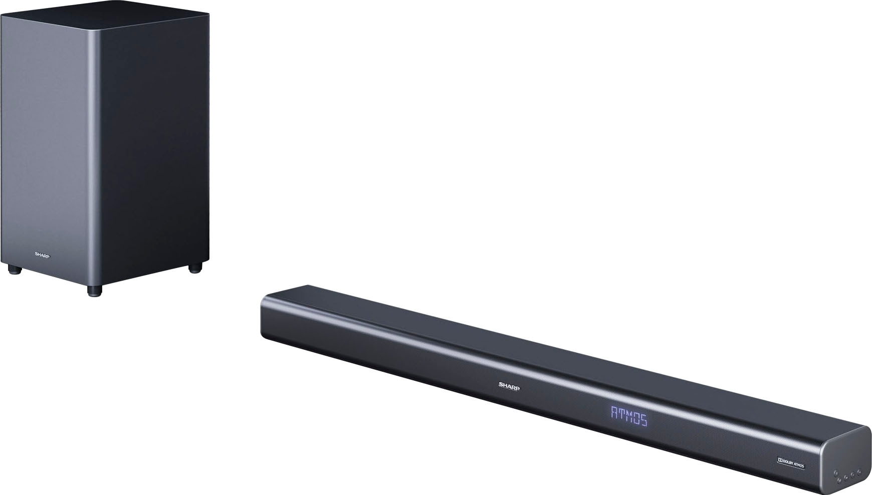 Sharp Soundbar »HT-SBW460«, mit Dolby Atmos und Drahtlos-Subwoofer