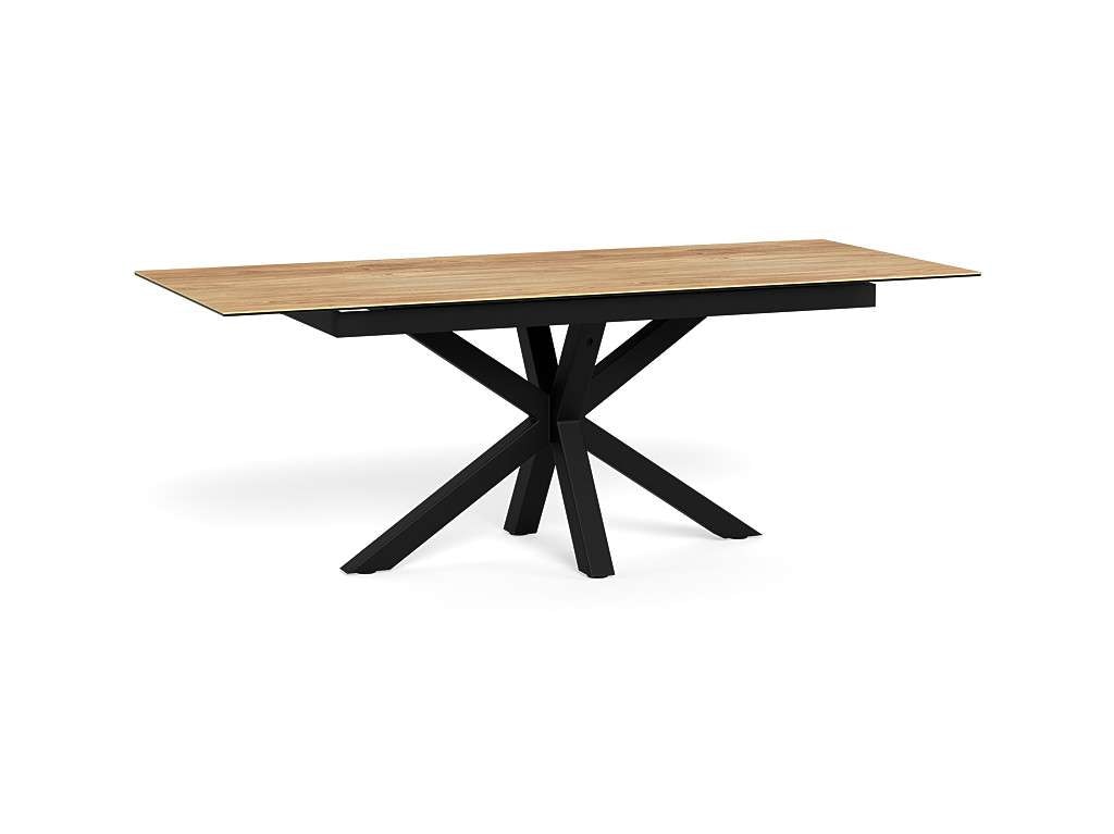 ACTONA GROUP Esstisch »Heaven,Tischplatte aus Keramik, ausziehbar - robust & pflegeleicht« Kratzfest, wasserabweisend, Sitzplatz für 4-8 Personen, B: 168/210 cm