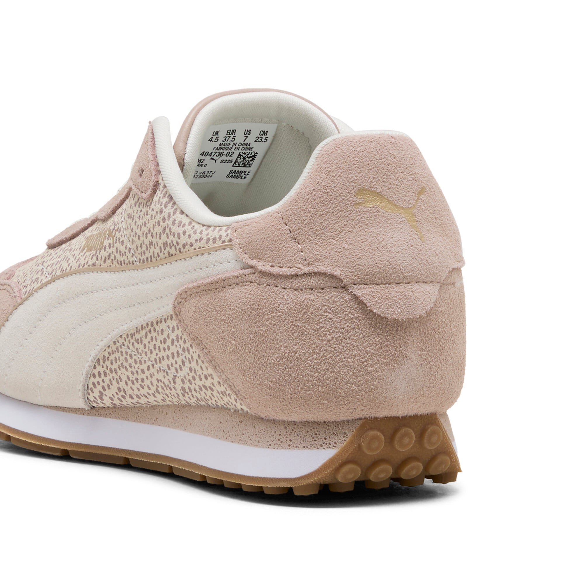 PUMA Sneaker »ST MILER ROSE TOPCAT«  aus Leder, mit Schnürung, mit leicht profilierter Gummi-Laufsohle