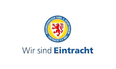 (1 bestellen bequem Logo«, Braunschweig »Eintracht Wandtattoo St.) Wall-Art