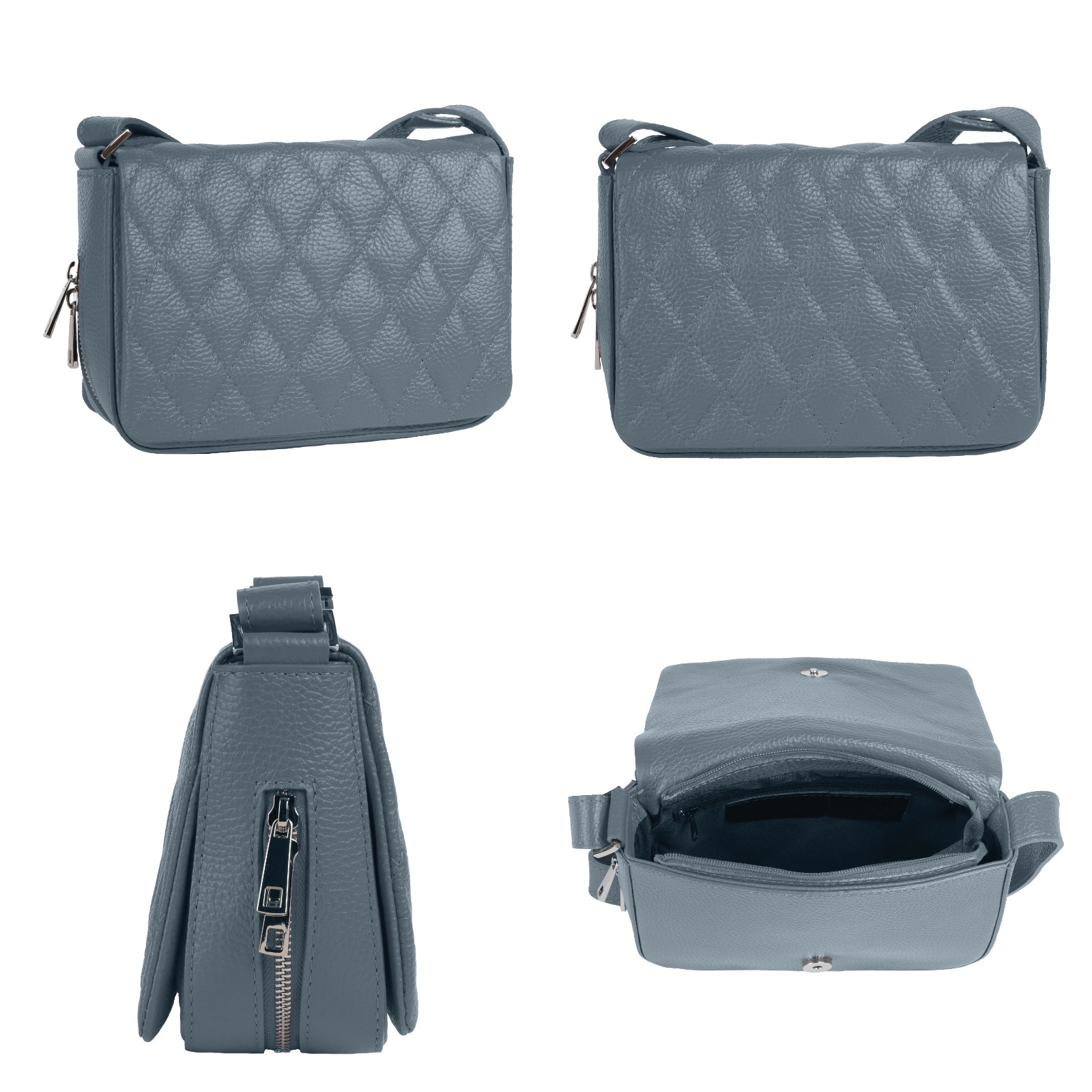 Cluty Henkeltasche echt Leder, Made in Italy